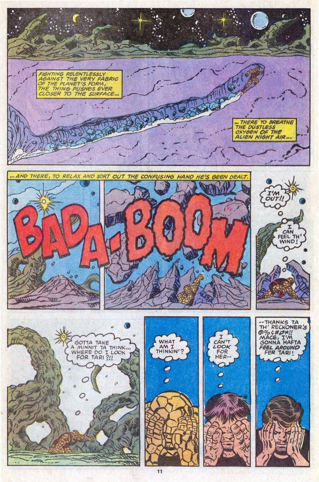 Read online The Thing comic -  Issue #17 - 12