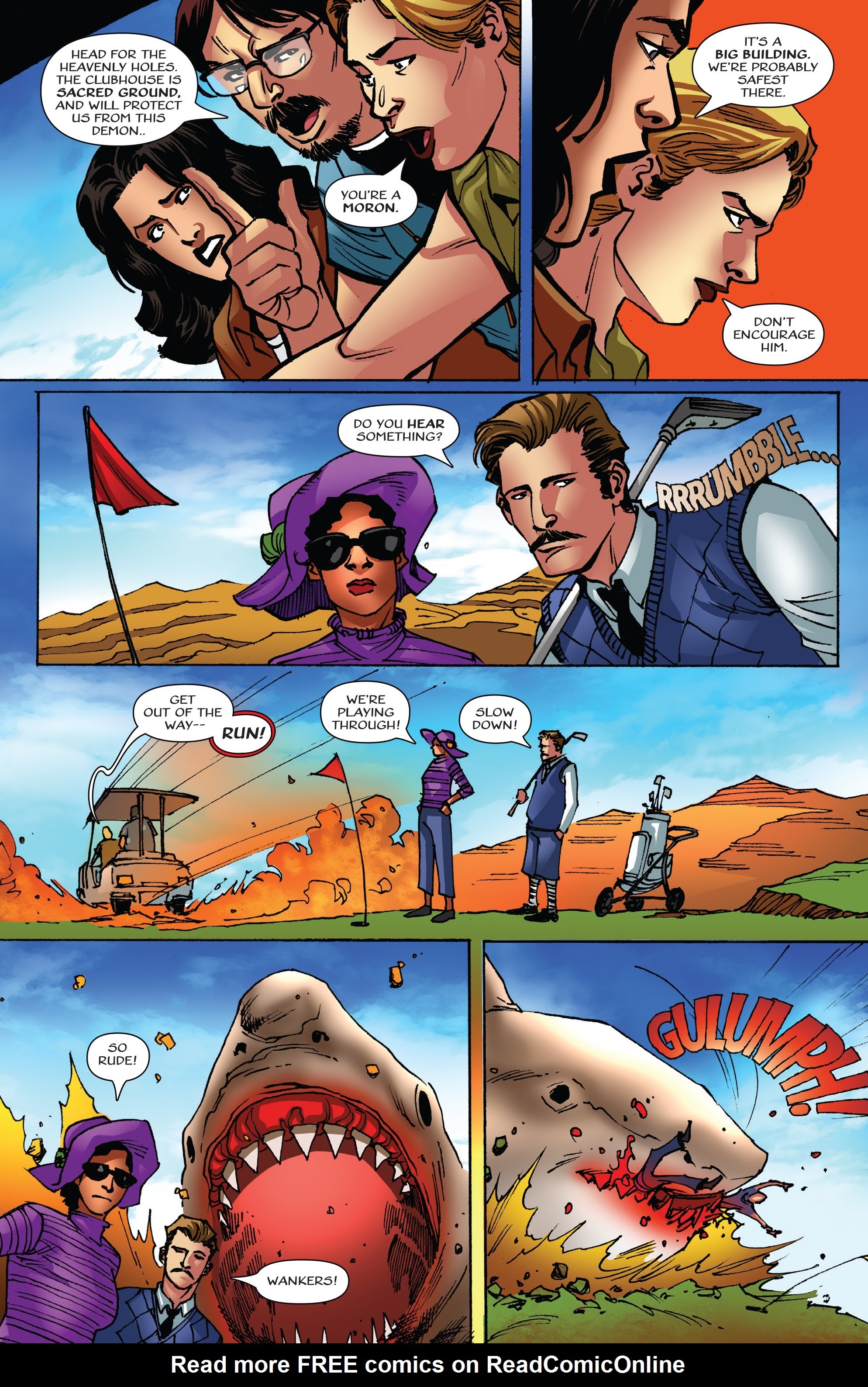 Read online Sharkasaurus comic -  Issue # TPB - 43