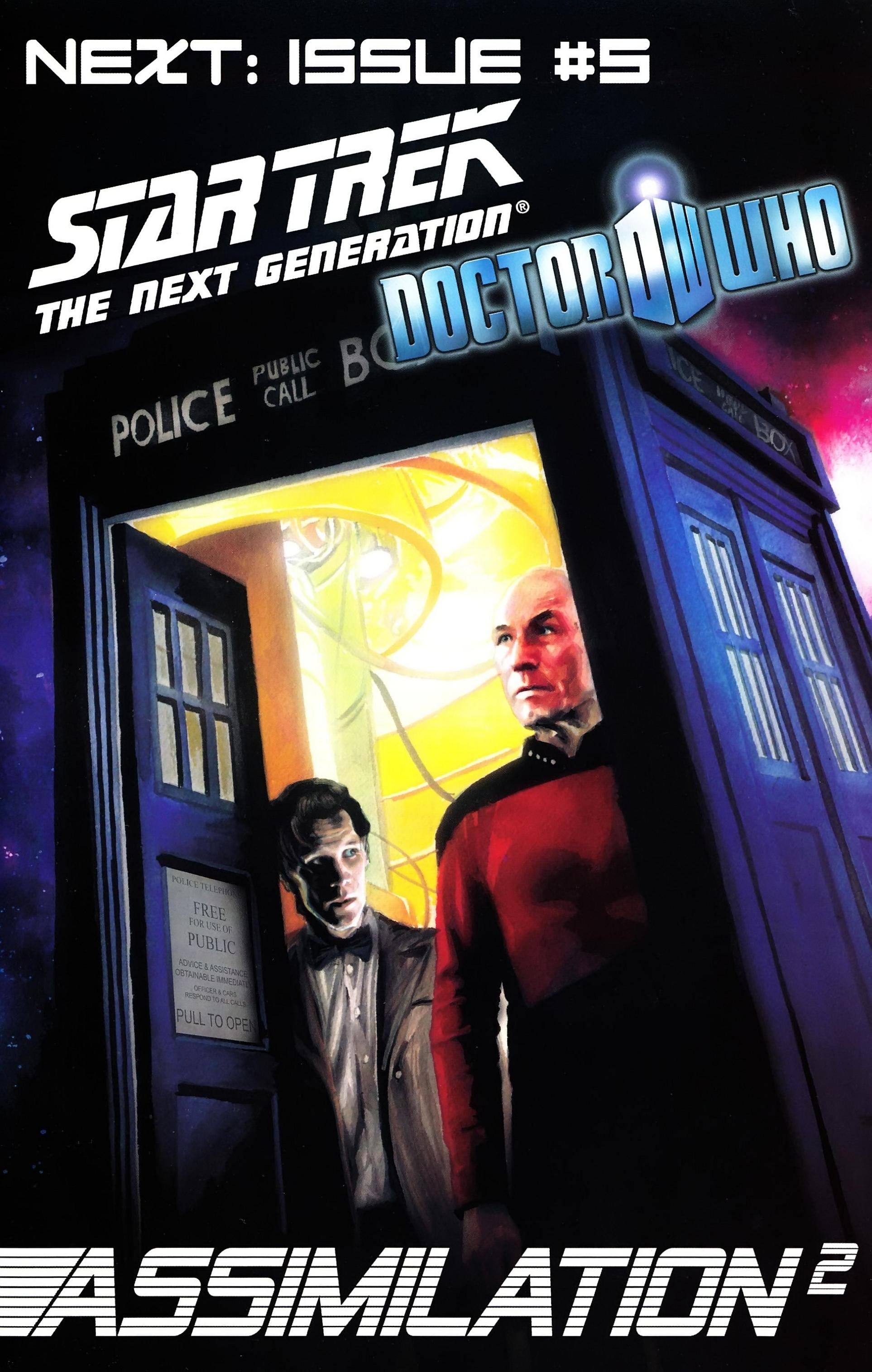 Read online Star Trek: The Next Generation/Doctor Who: Assimilation² comic -  Issue #4 - 27