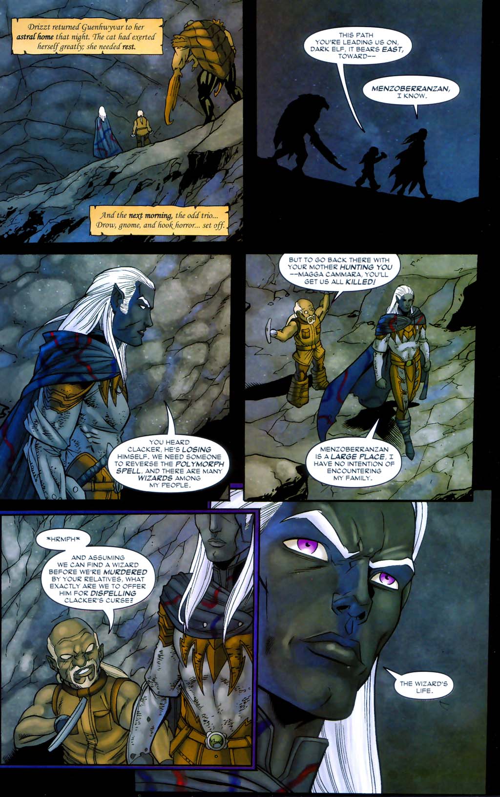 Read online Forgotten Realms: Exile comic -  Issue #3 - 29