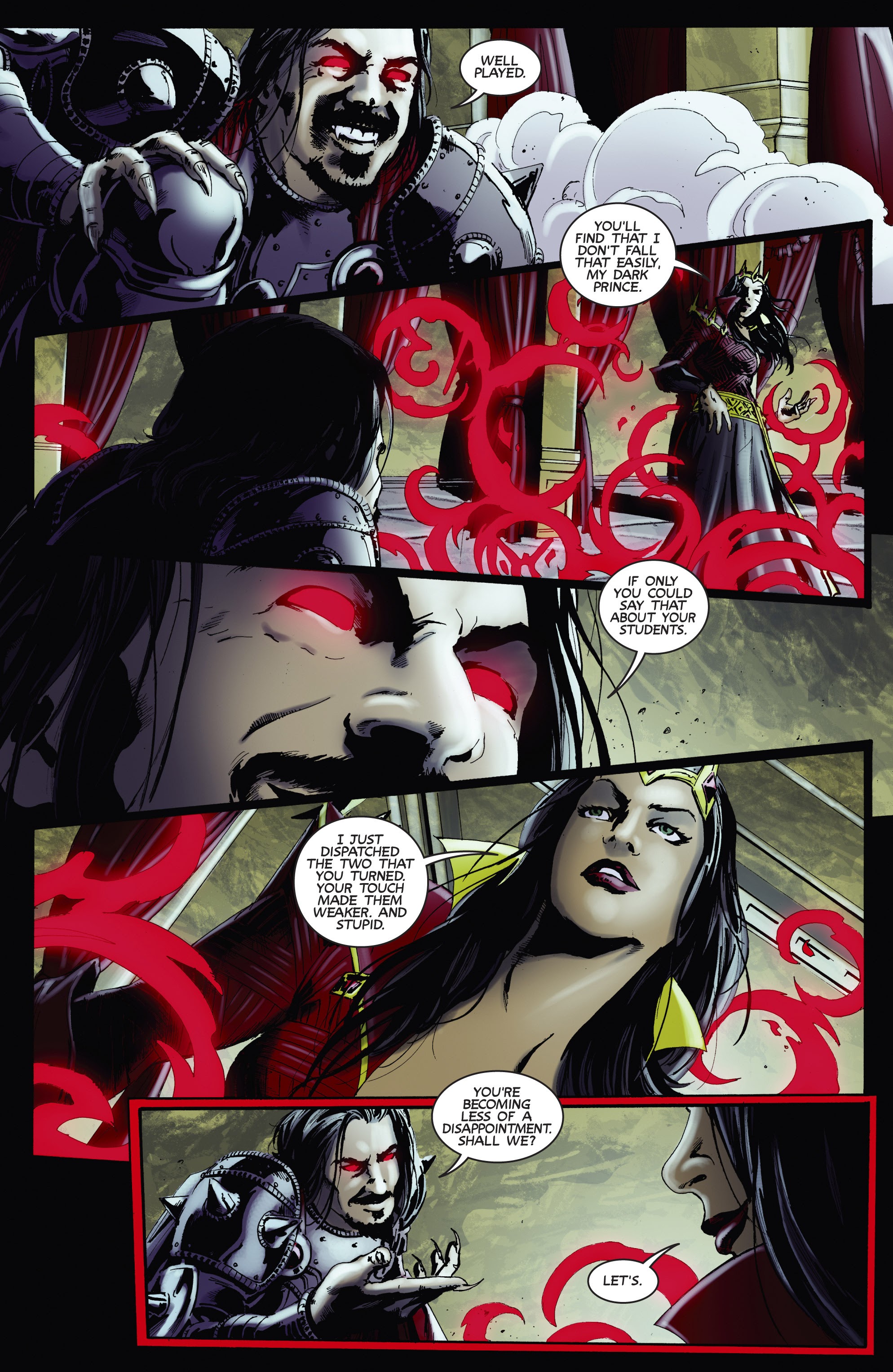 Read online Blood Queen Vs. Dracula comic -  Issue #4 - 6