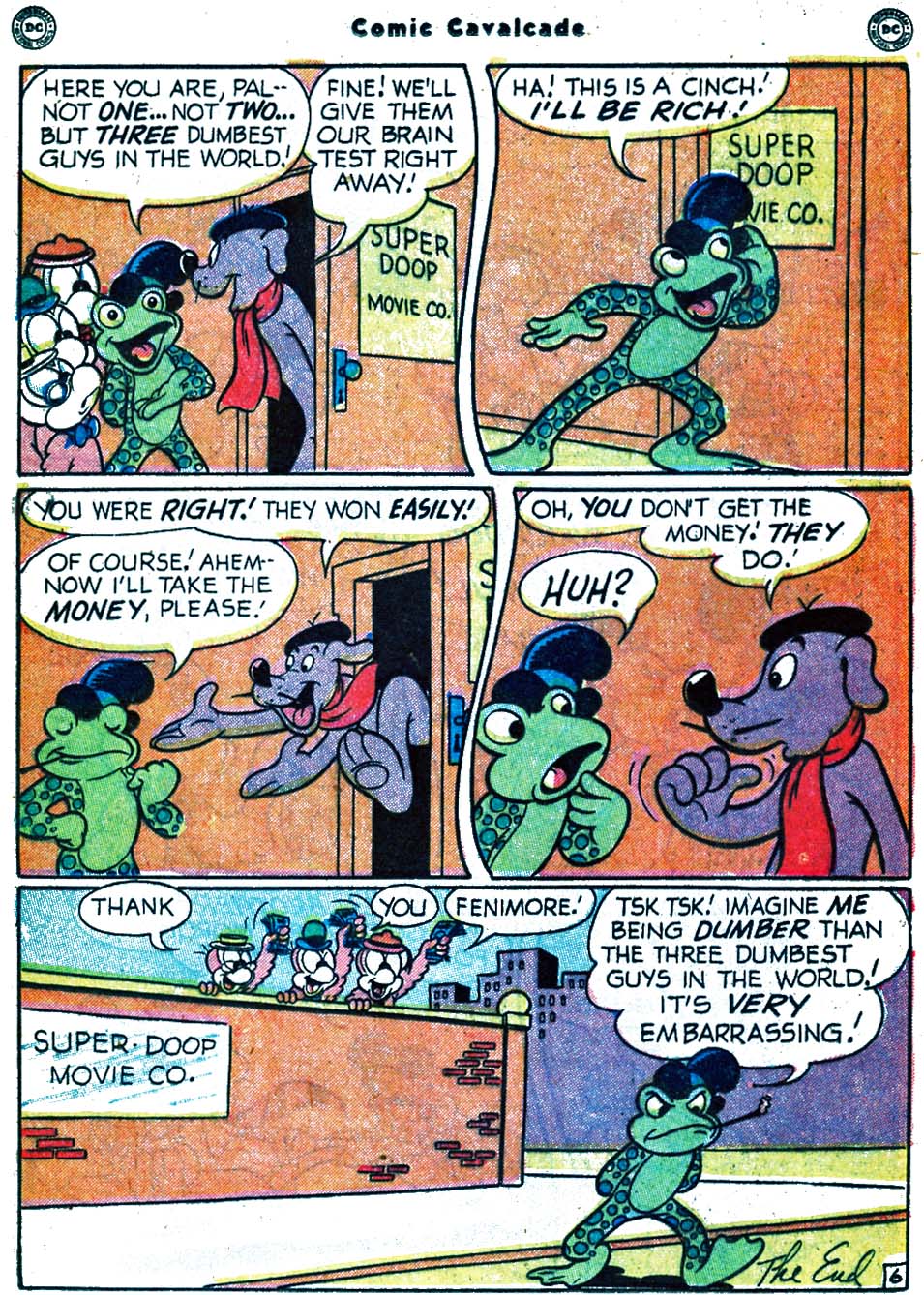 Read online Comic Cavalcade comic -  Issue #42 - 42