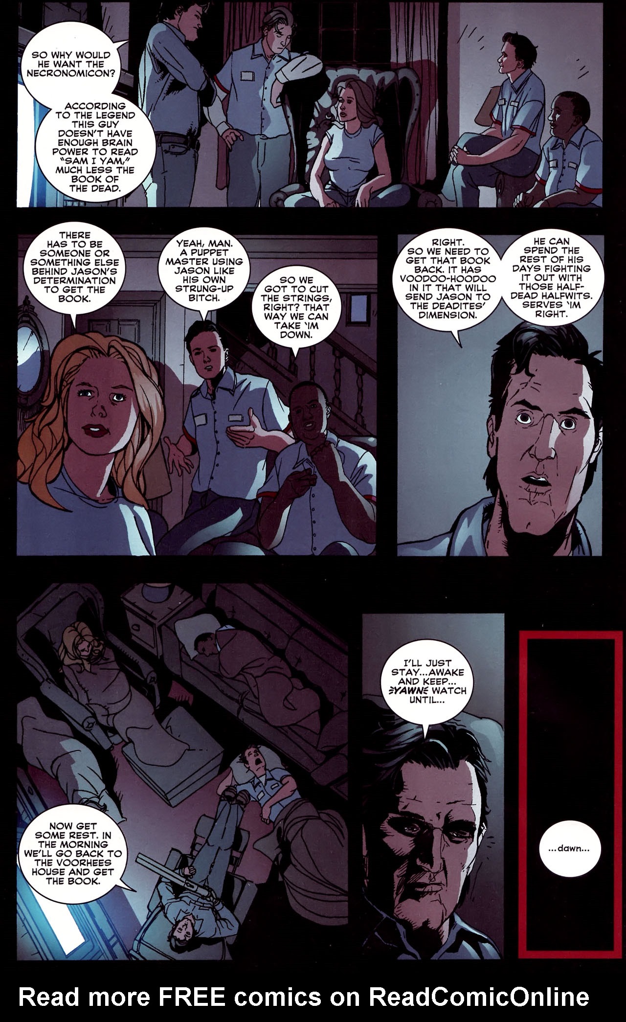 Read online Freddy Vs Jason Vs Ash comic -  Issue #3 - 21