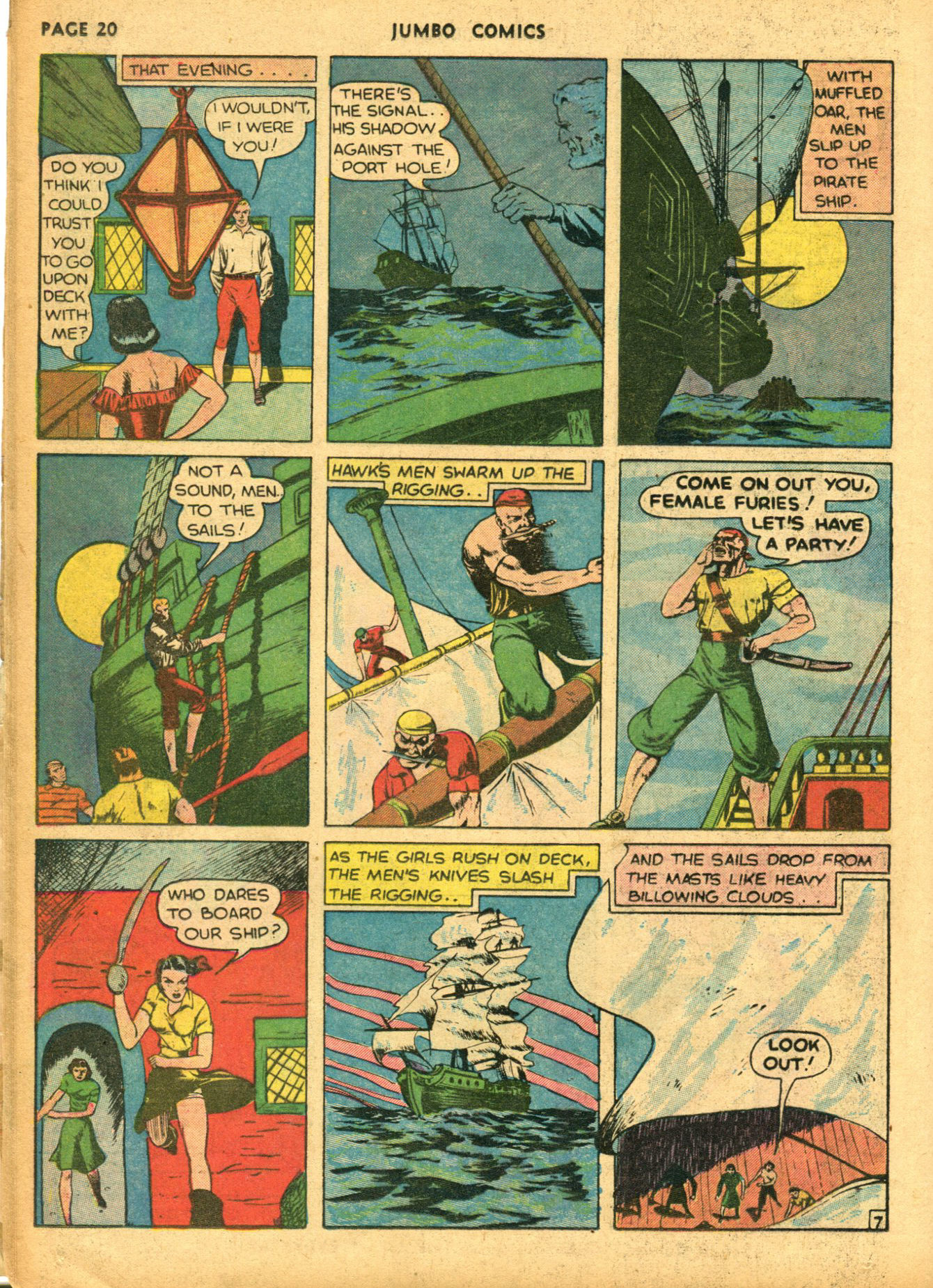 Read online Jumbo Comics comic -  Issue #20 - 22
