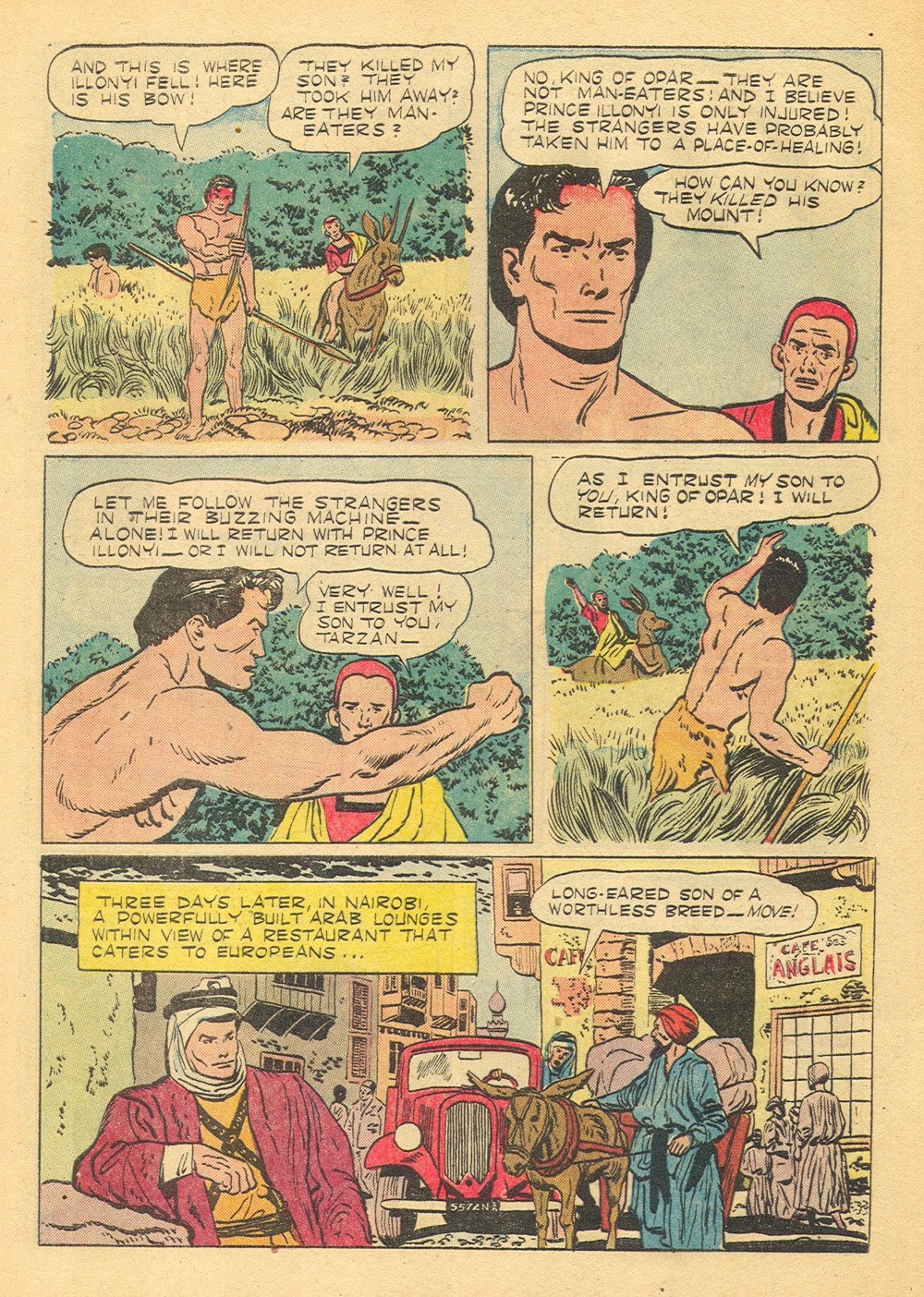 Read online Tarzan (1948) comic -  Issue #49 - 13
