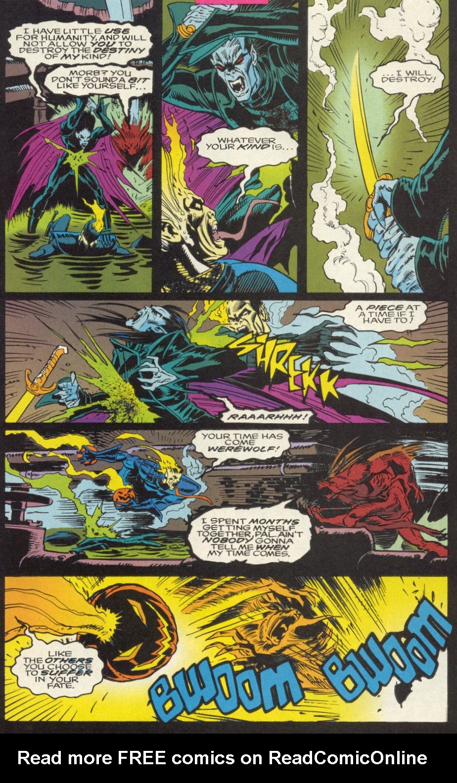 Read online Morbius: The Living Vampire (1992) comic -  Issue #12 - 15