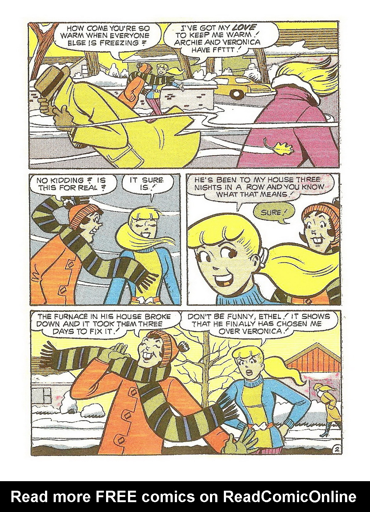 Read online Betty and Veronica Digest Magazine comic -  Issue #29 - 237