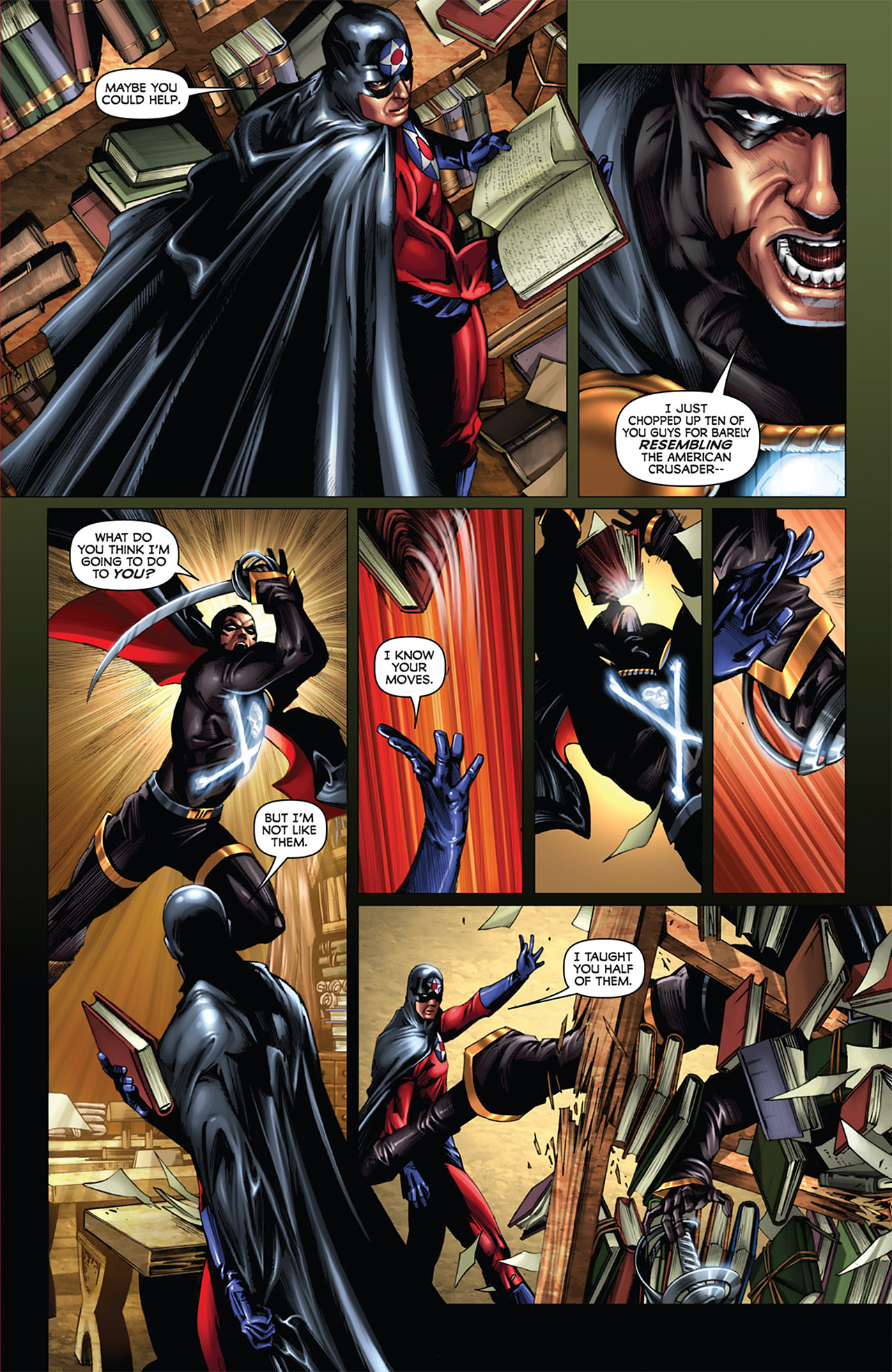 Read online Black Terror (2008) comic -  Issue #5 - 20