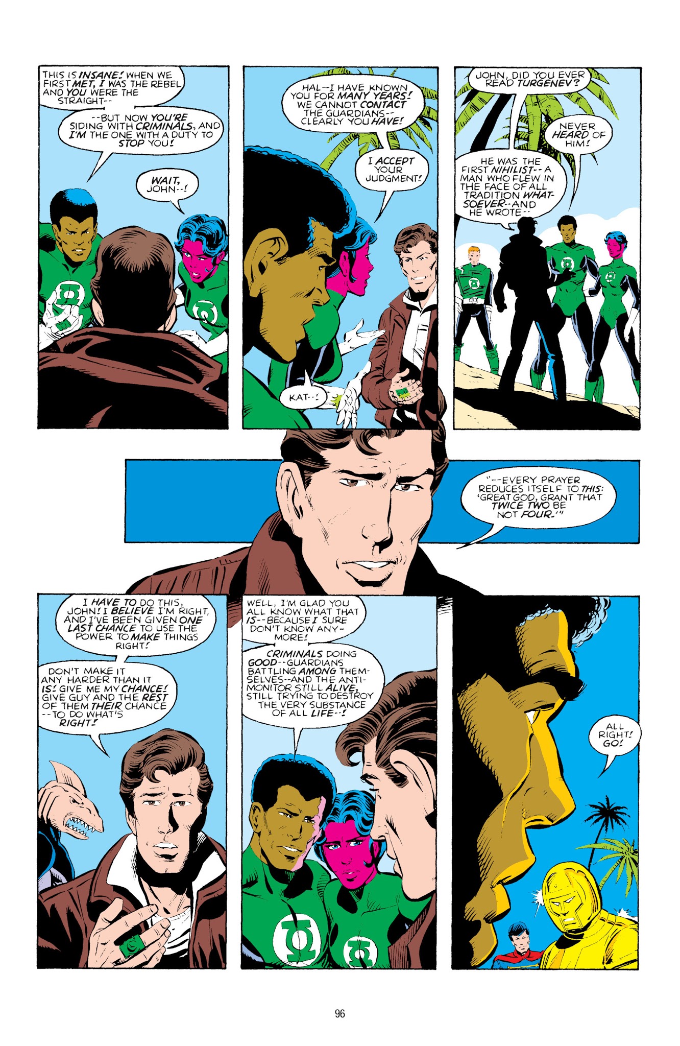 Read online Green Lantern: Sector 2814 comic -  Issue # TPB 3 - 96