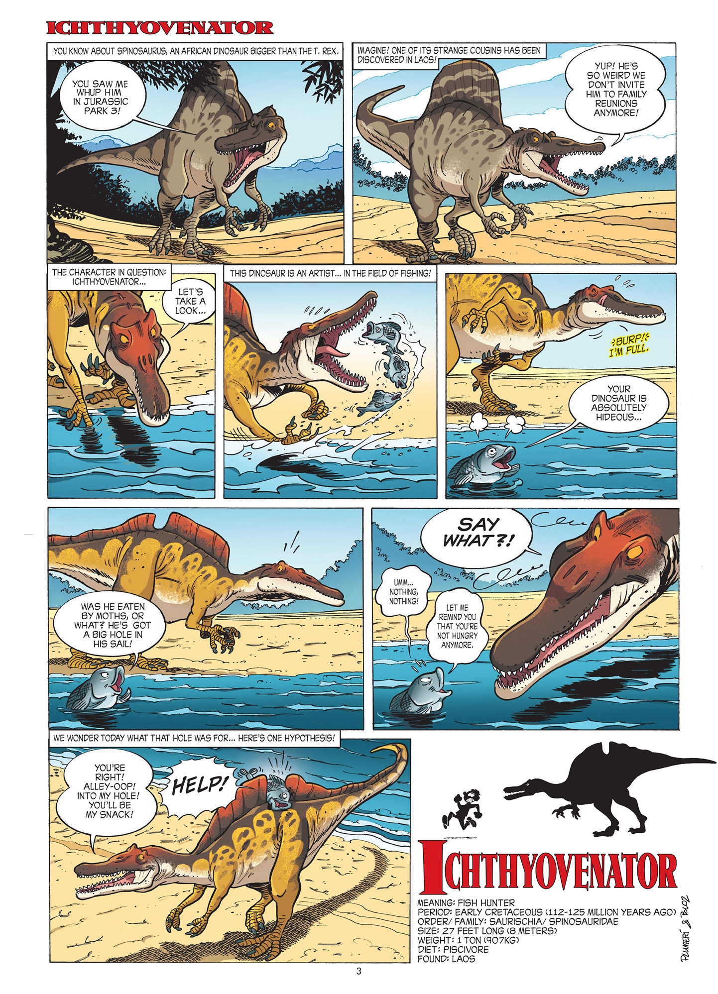 Read online Dinosaurs (2014) comic -  Issue #4 - 5