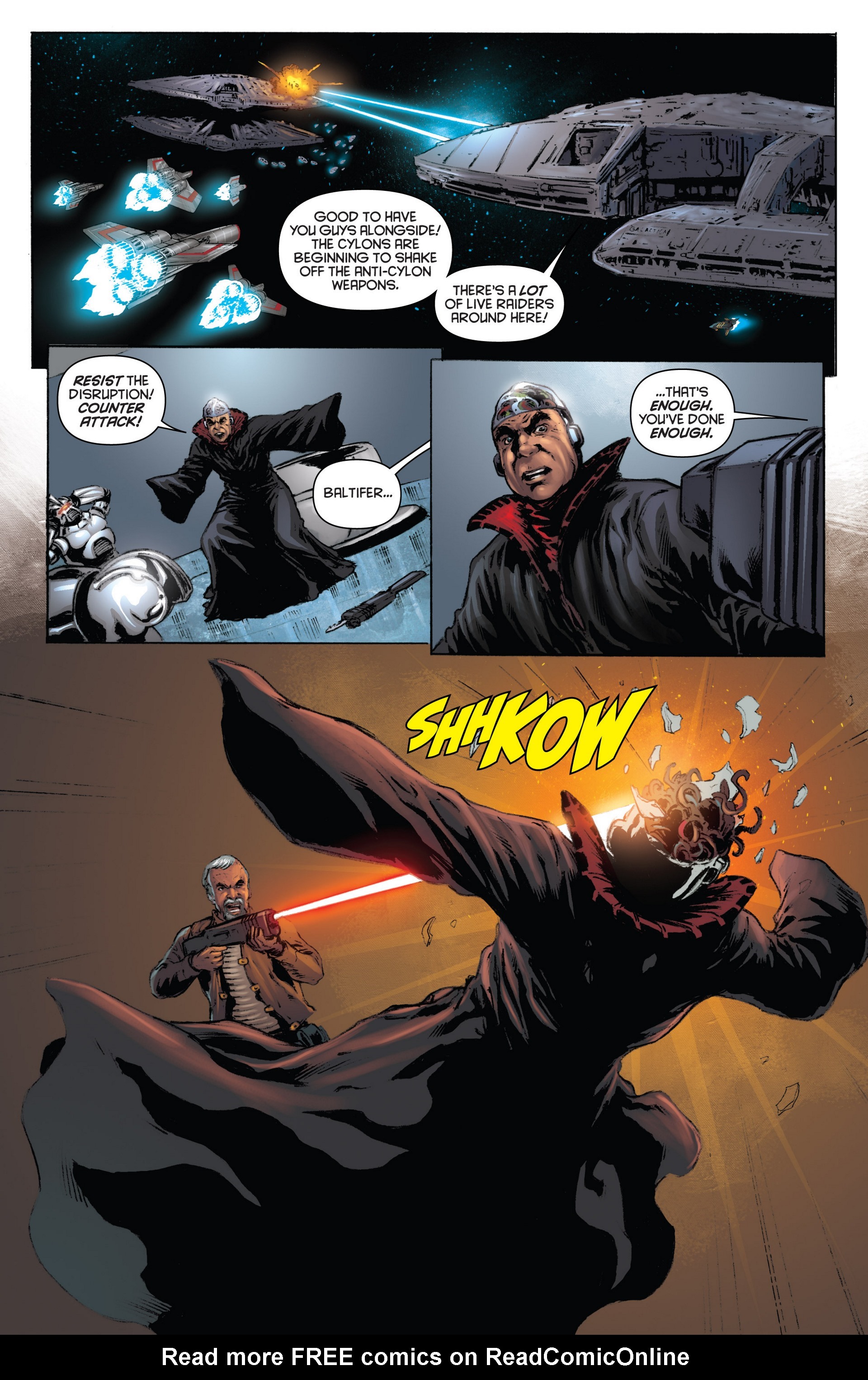 Read online Classic Battlestar Galactica (2013) comic -  Issue #5 - 14