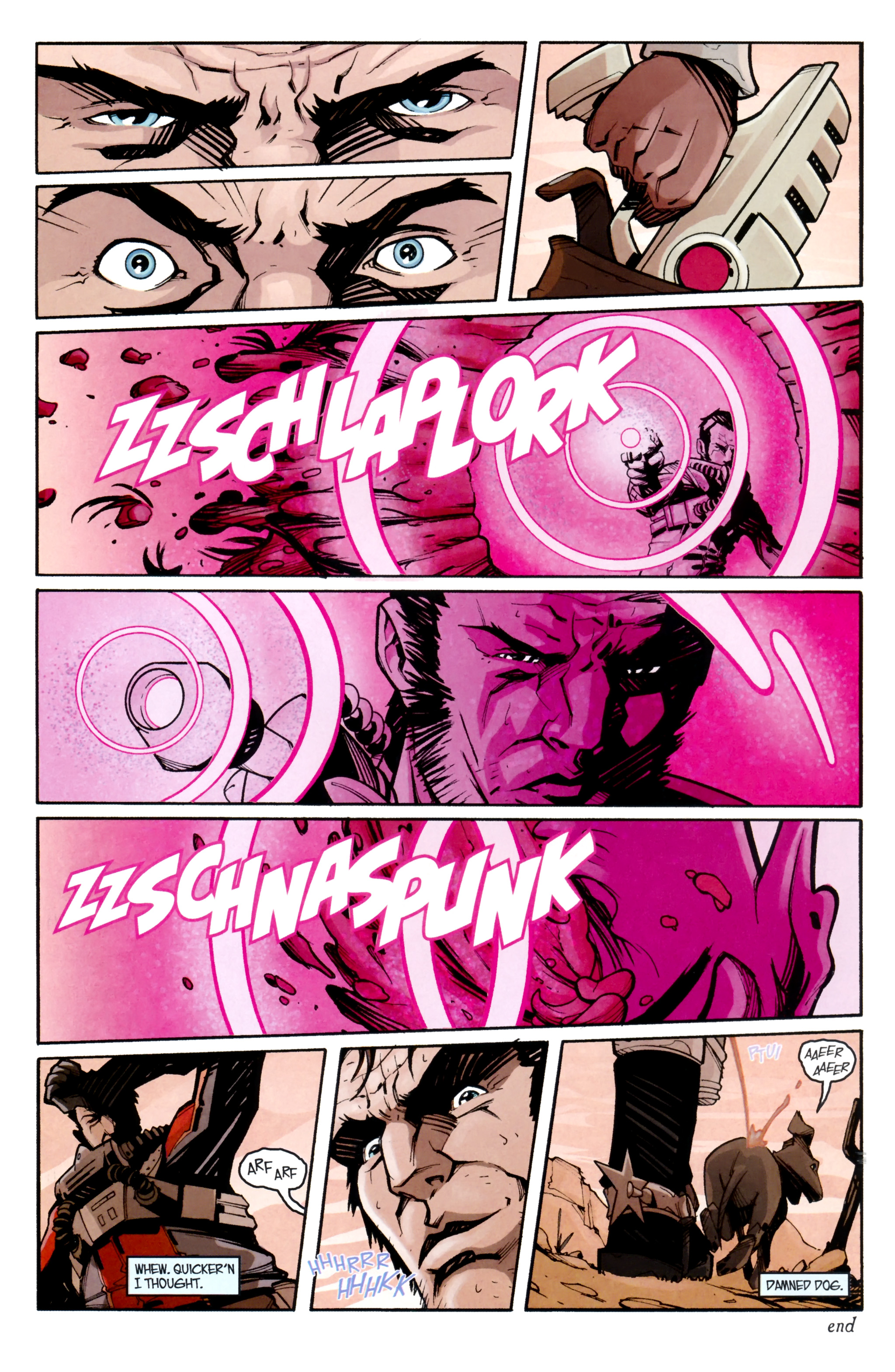 Read online Fear Agent comic -  Issue #24 - 25