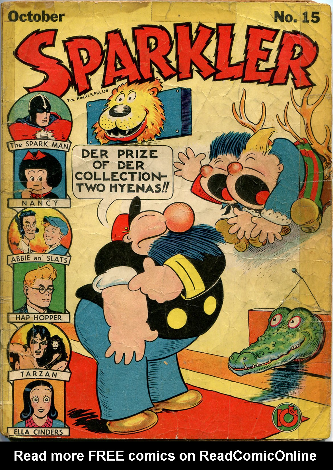 Read online Sparkler Comics comic -  Issue #15 - 1