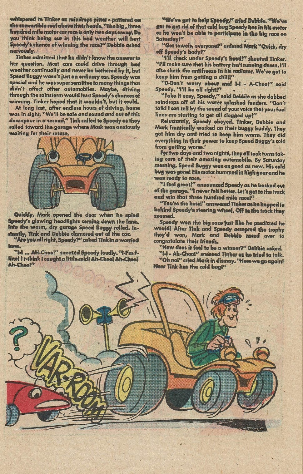 Read online Speed Buggy comic -  Issue #9 - 19