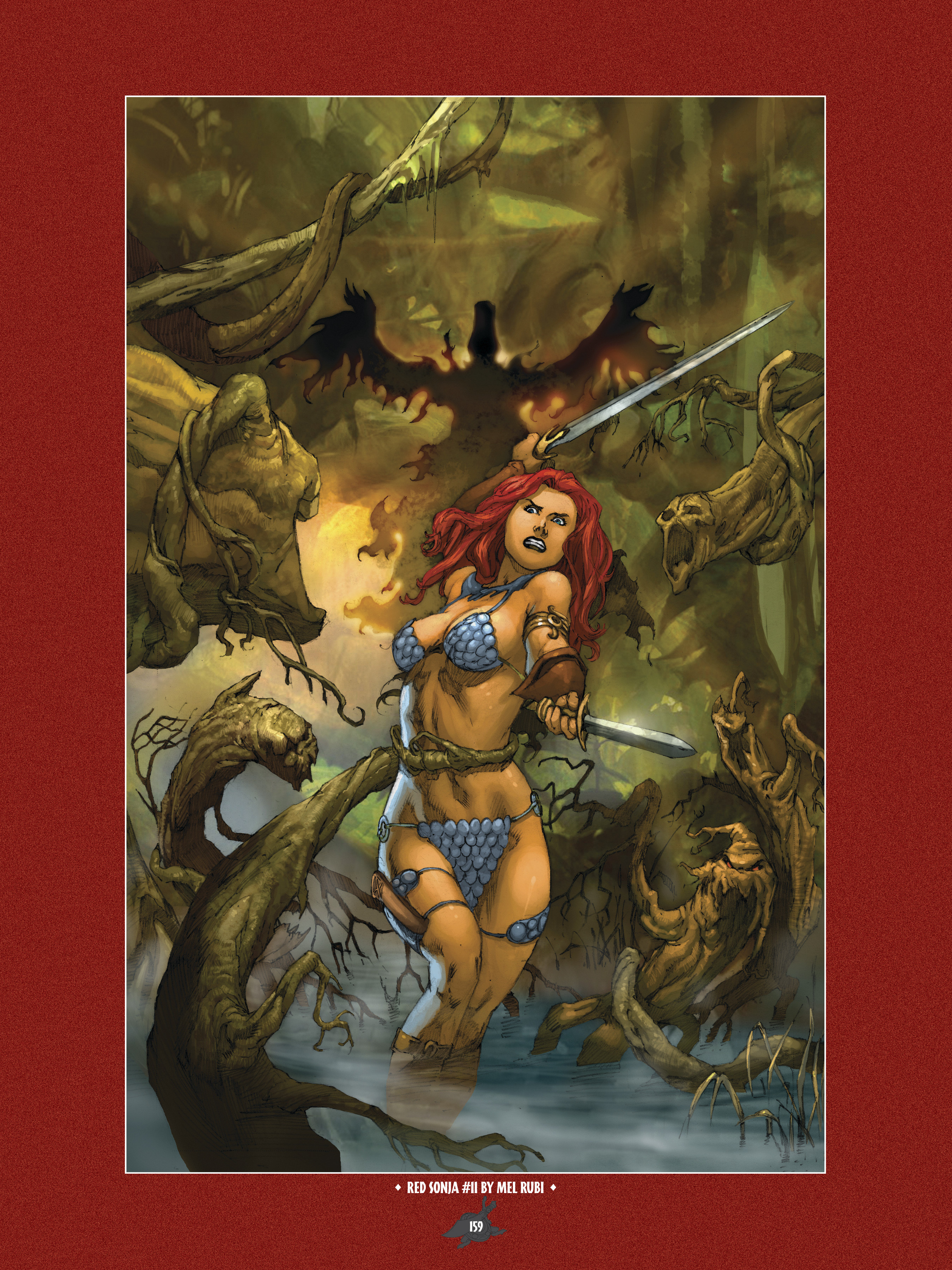 Read online The Art of Red Sonja comic -  Issue # TPB 1 (Part 2) - 52