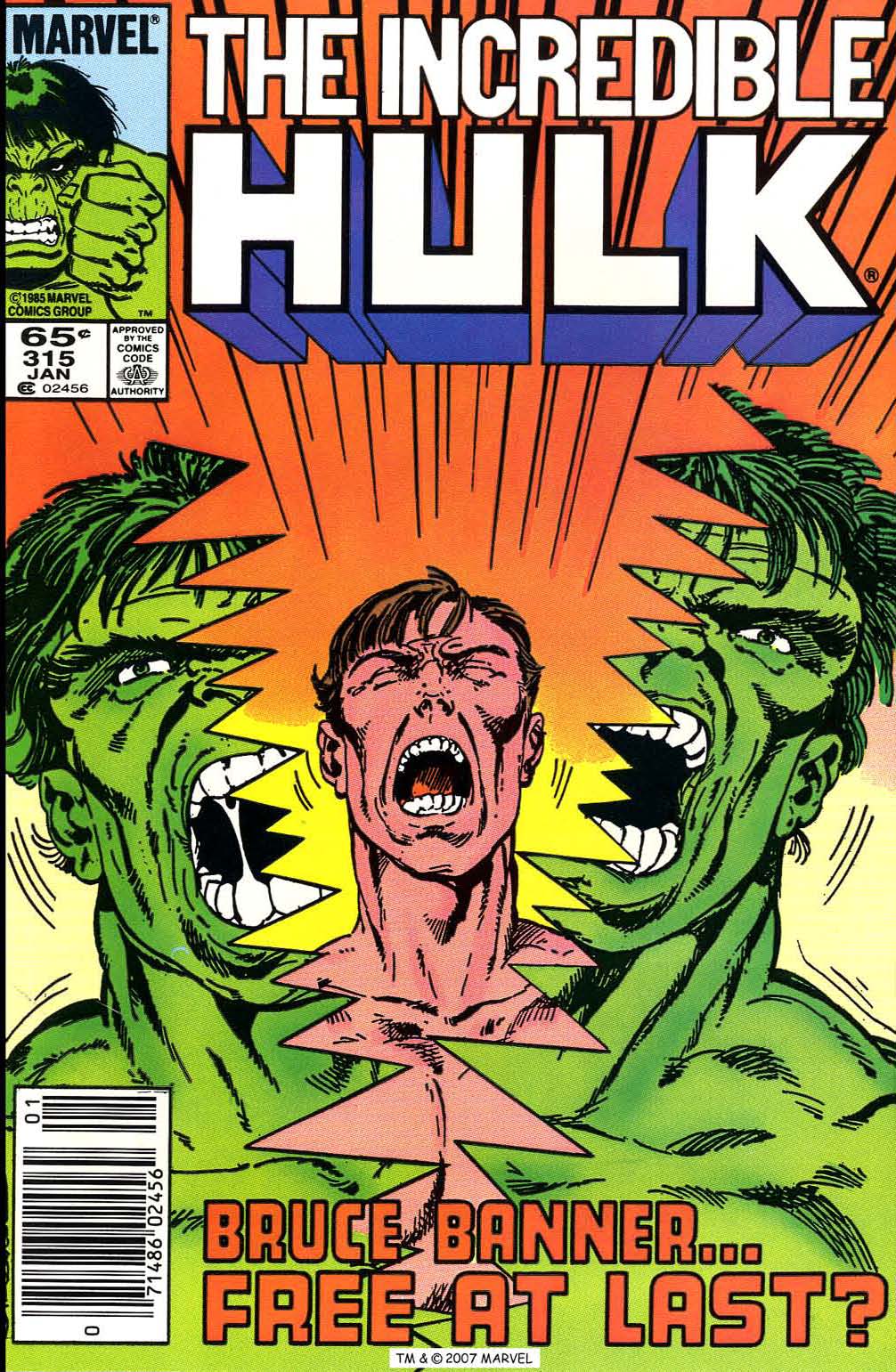 The Incredible Hulk (1968) issue 315 - Page 1