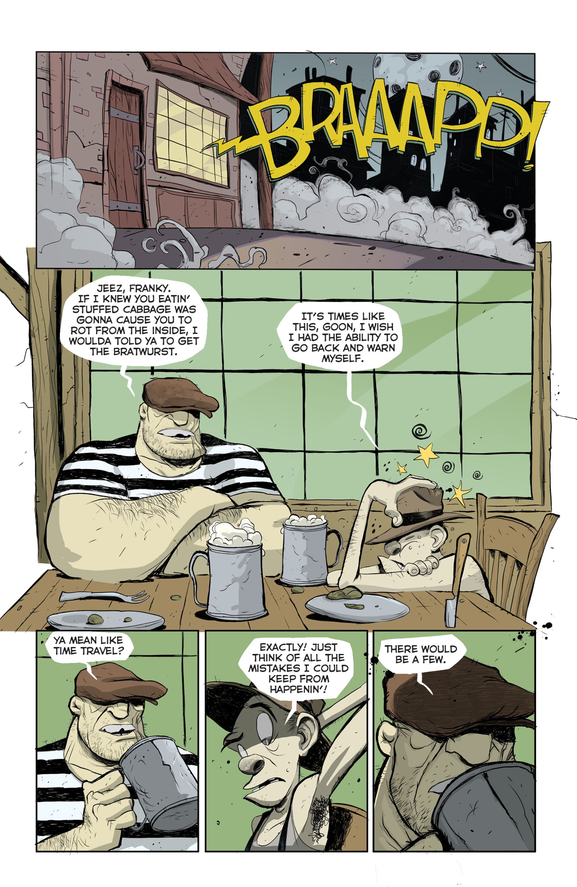 Read online The Unholy Bastards vs. the Future! comic -  Issue # Full - 3
