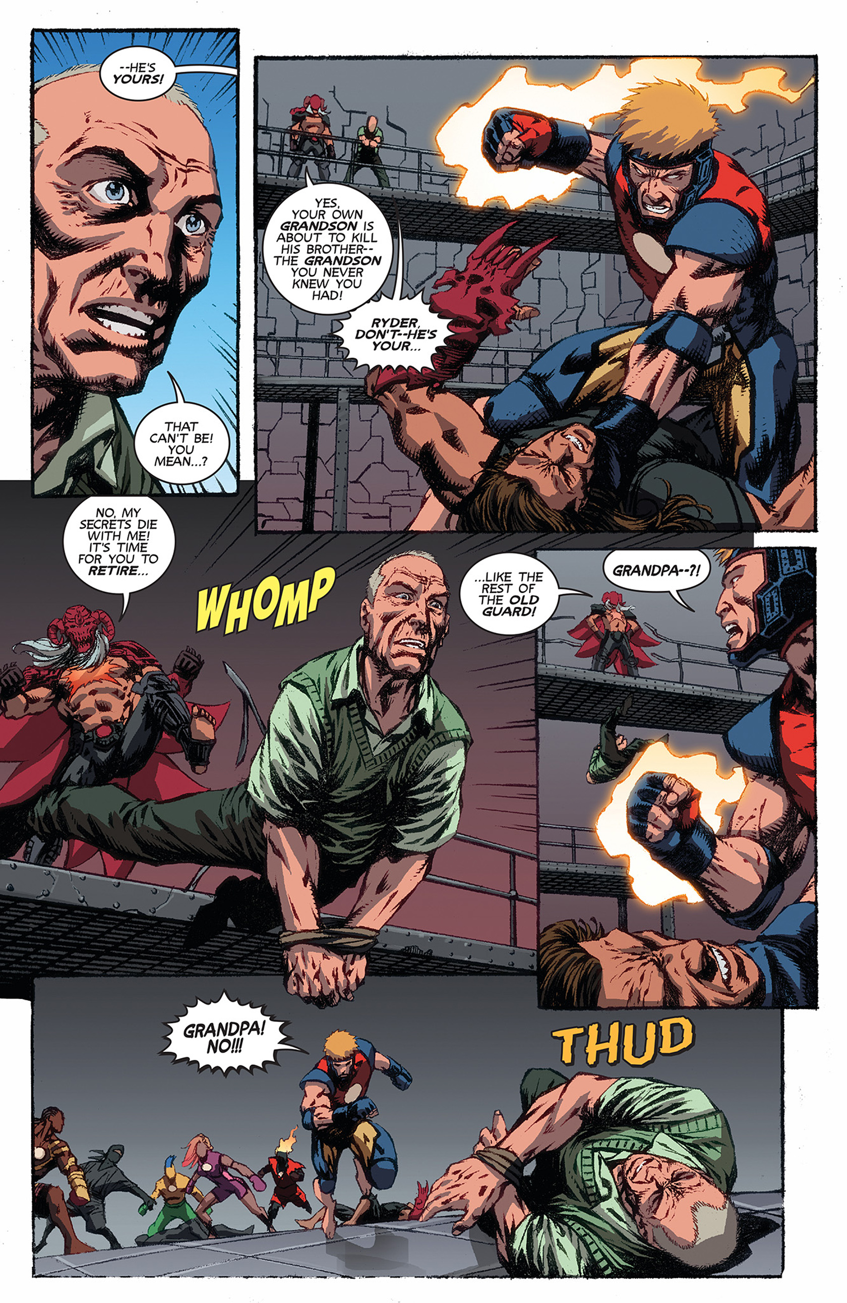 Read online Cage Hero comic -  Issue #4 - 17