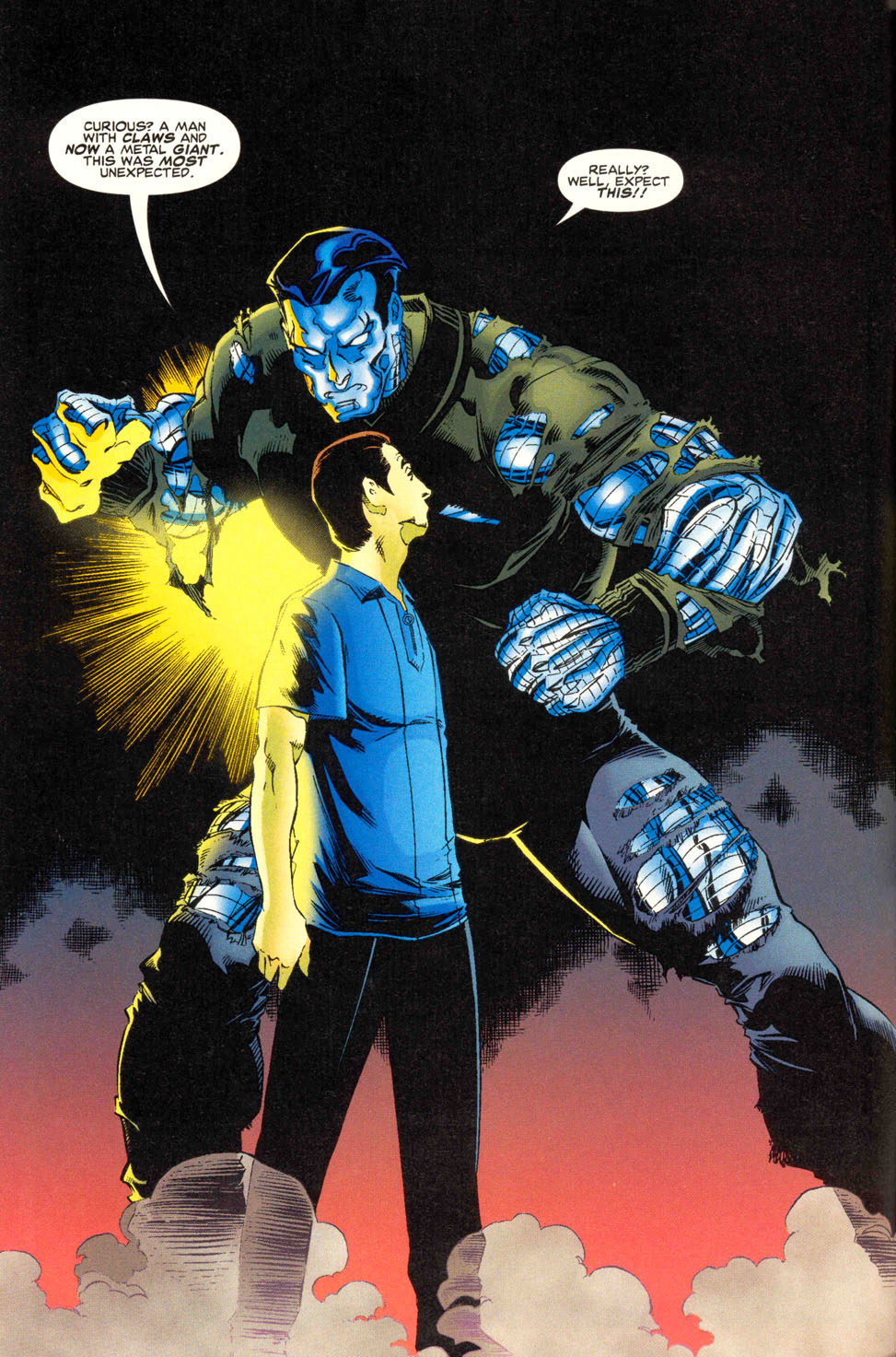 Read online Star Trek: The Next Generation/X-Men: Second Contact comic -  Issue # Full - 16