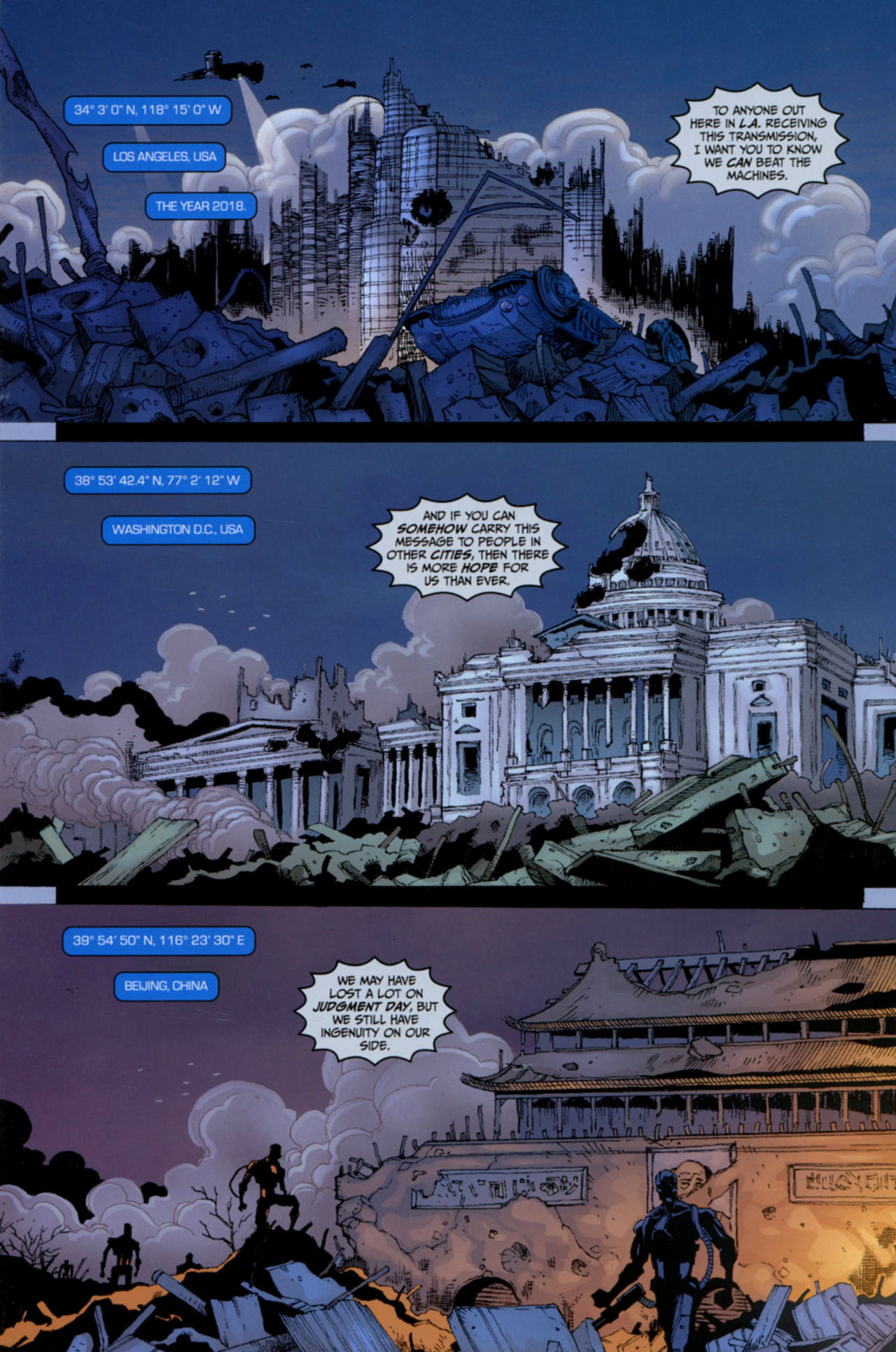 Read online Terminator: Salvation Movie Prequel comic -  Issue #1 - 3