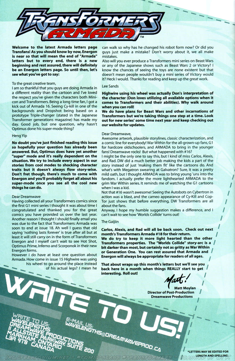 Read online Transformers Armada comic -  Issue #17 - 28