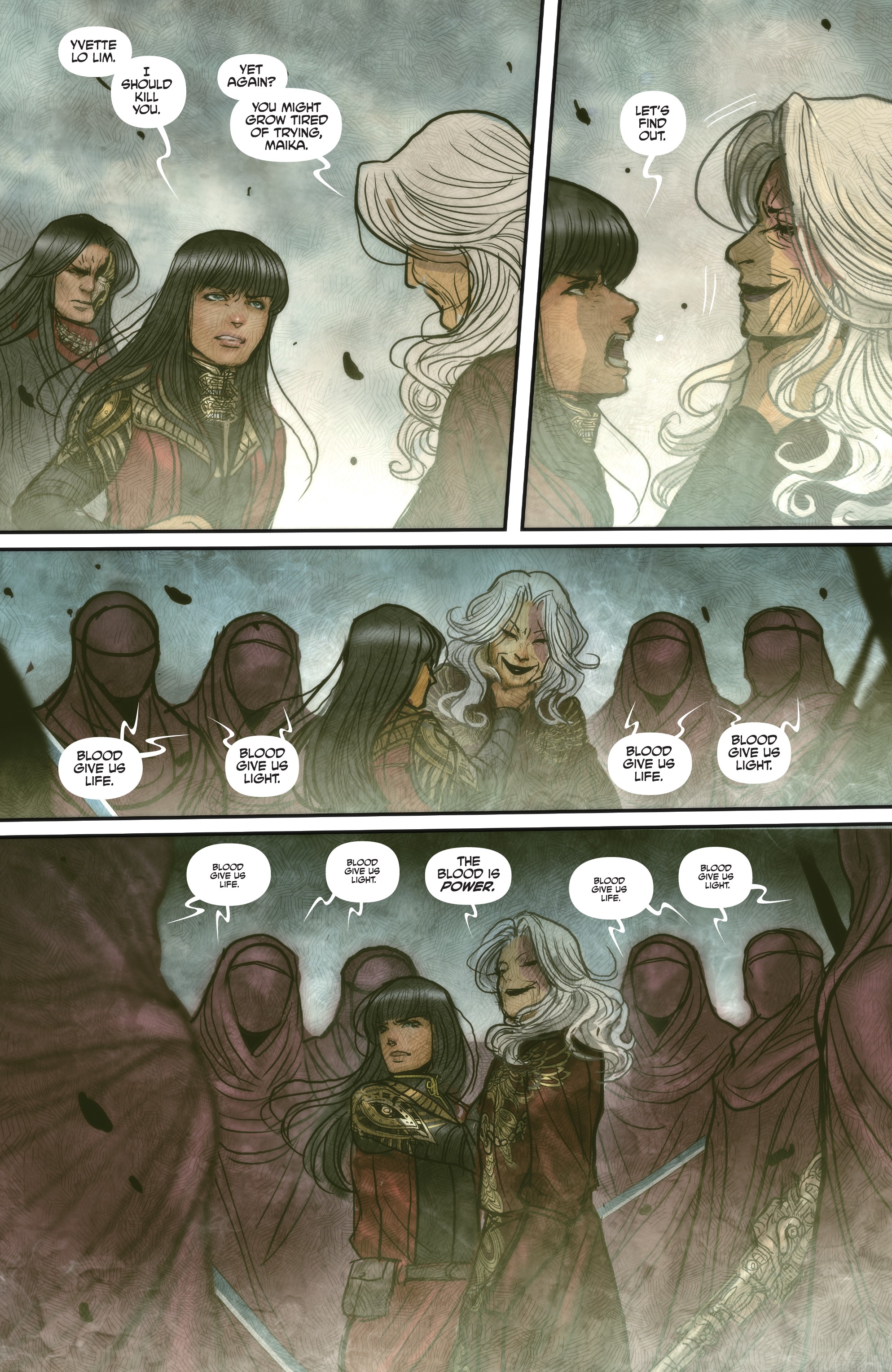 Read online Monstress comic -  Issue #20 - 22