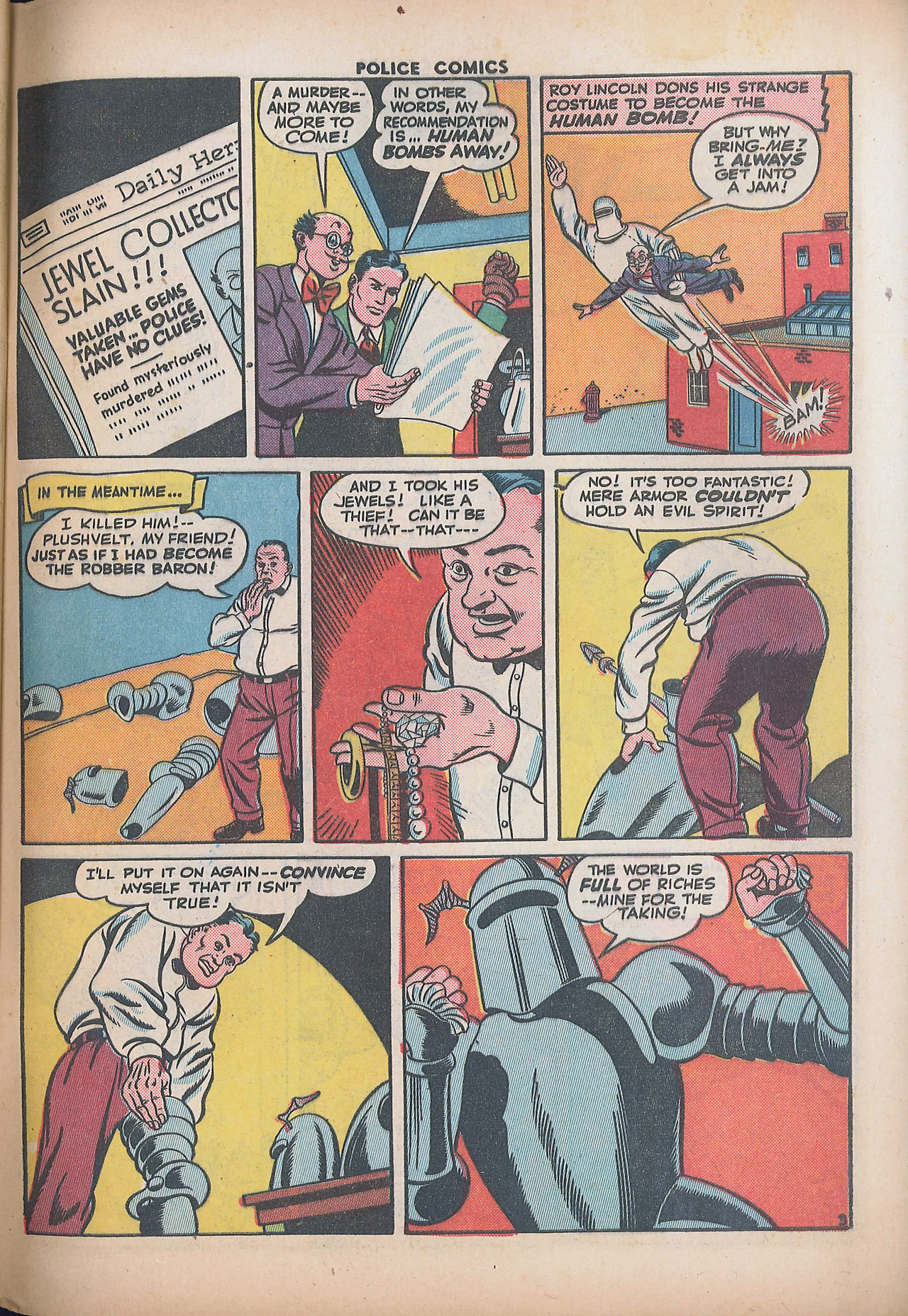 Read online Police Comics comic -  Issue #34 - 53
