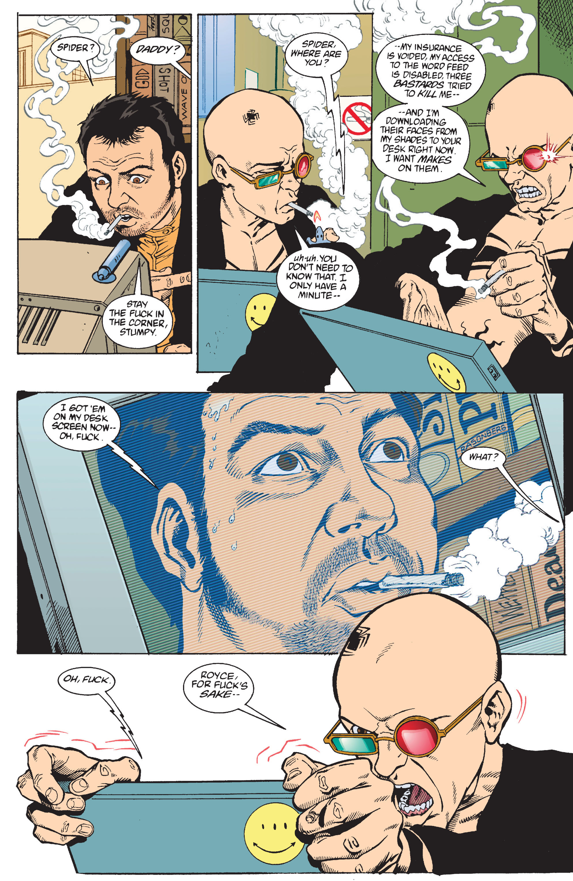 Read online Transmetropolitan comic -  Issue #11 - 19