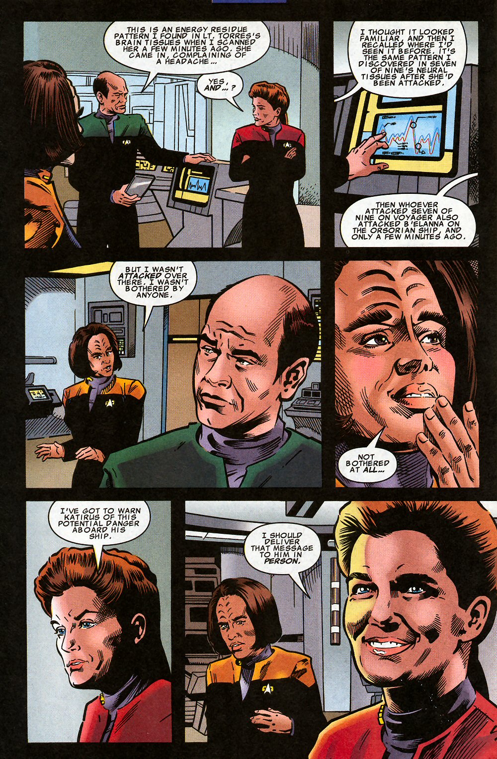 Read online Star Trek: Voyager comic -  Issue #14 - 17