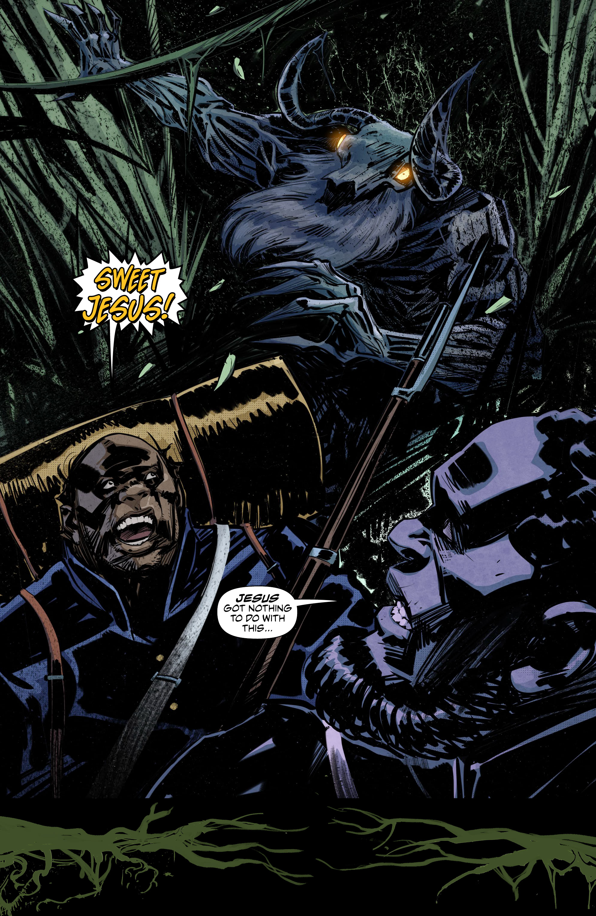 Read online Swamp God comic -  Issue #4 - 21