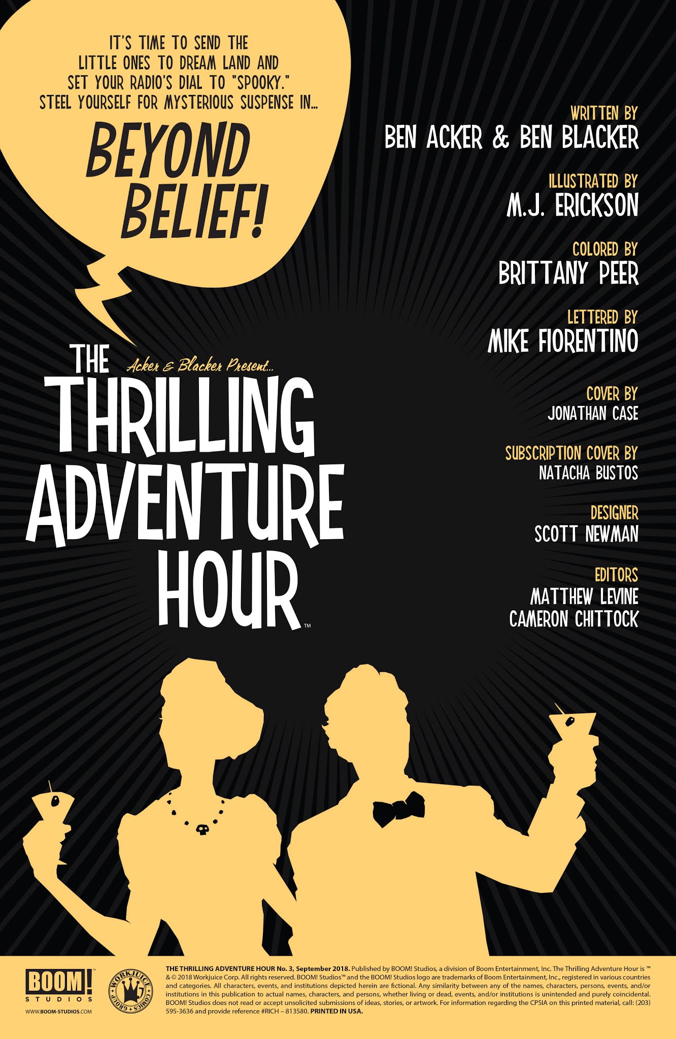 Read online The Thrilling Adventure Hour comic -  Issue #3 - 2