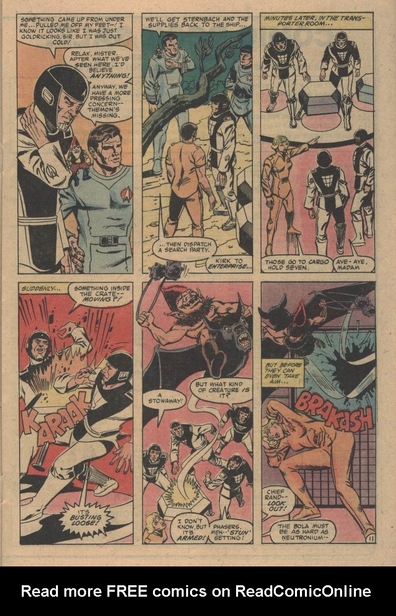 Read online Star Trek (1980) comic -  Issue #16 - 12