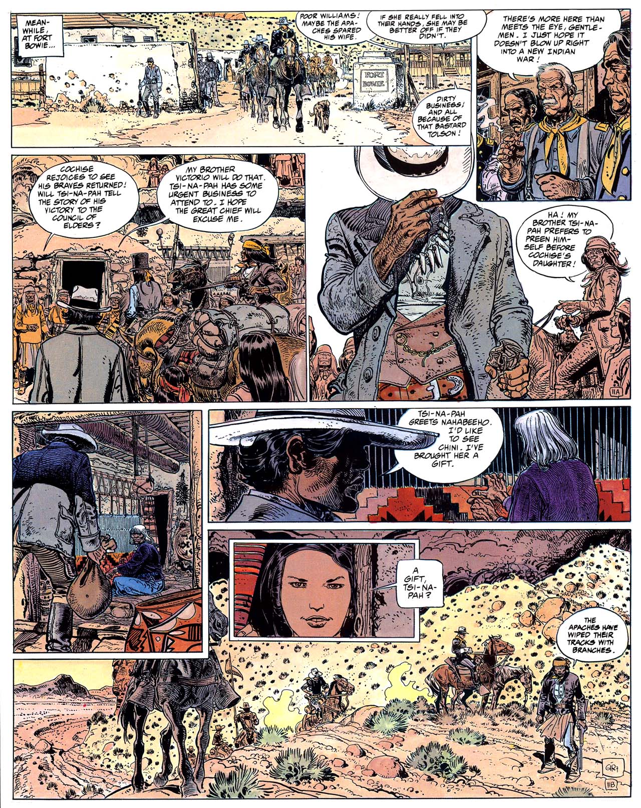 Read online Epic Graphic Novel: Blueberry comic -  Issue #3 - 62