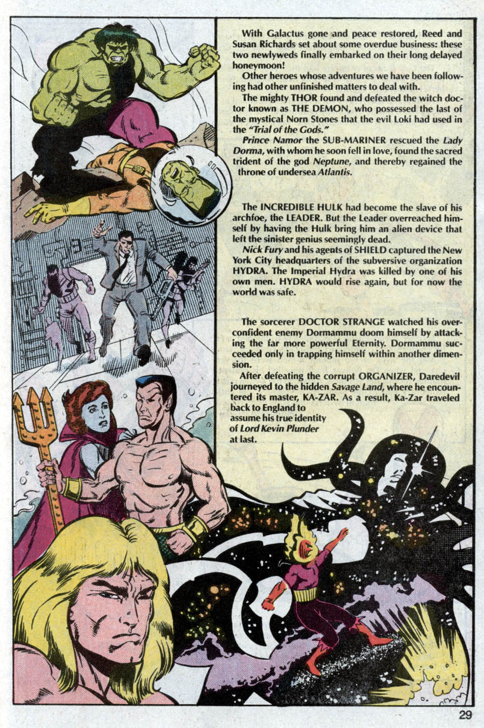 Read online Marvel Saga: The Official History of the Marvel Universe comic -  Issue #25 - 31