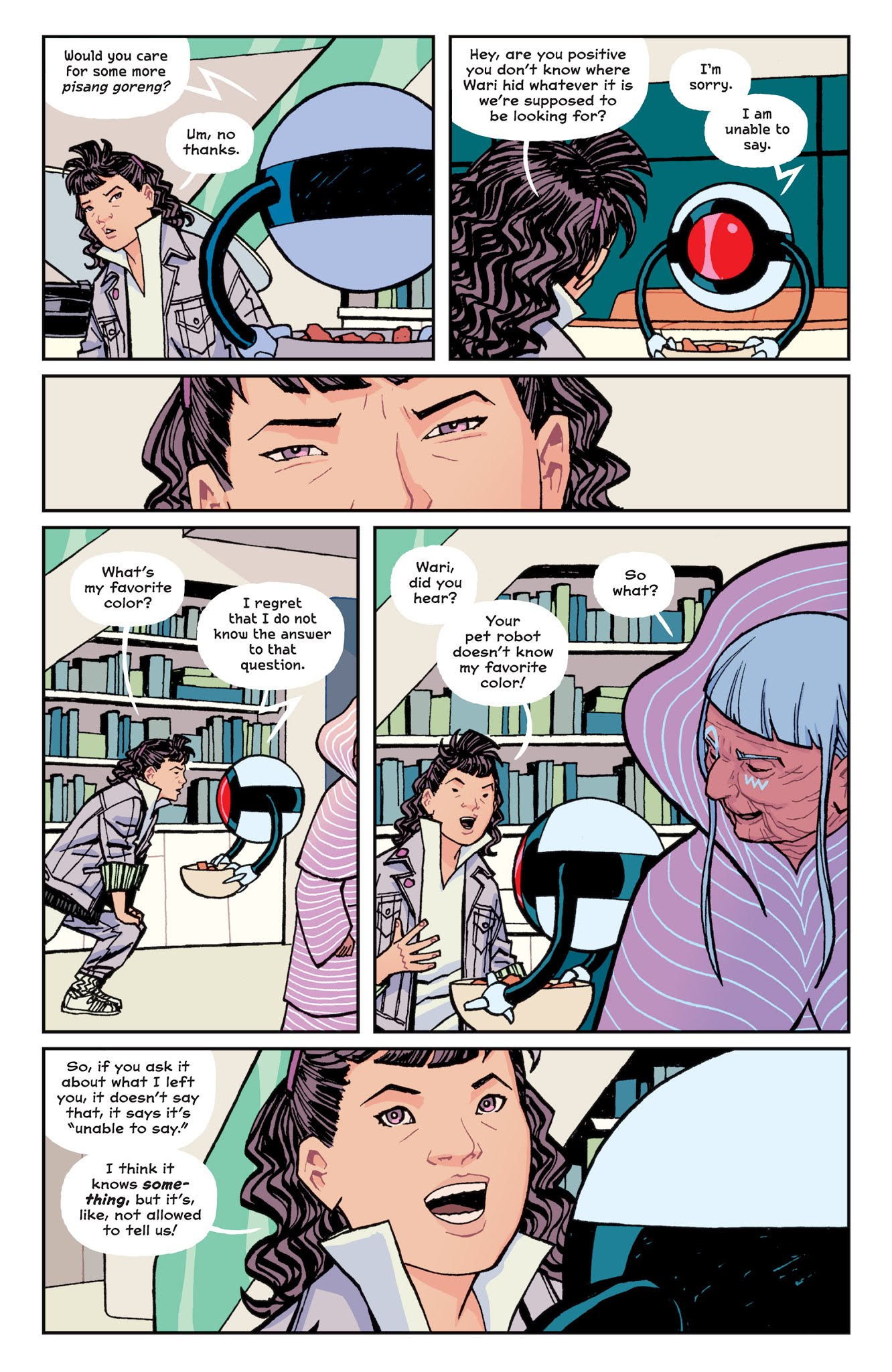 Read online Paper Girls comic -  Issue #24 - 25
