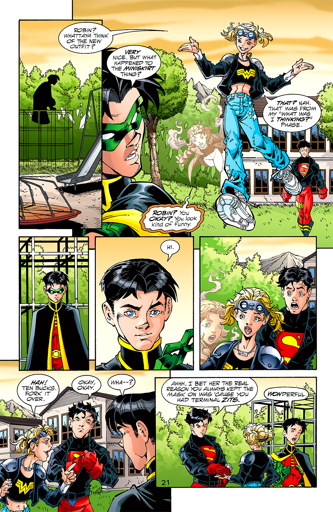 Read online Young Justice (1998) comic -  Issue #20 - 21