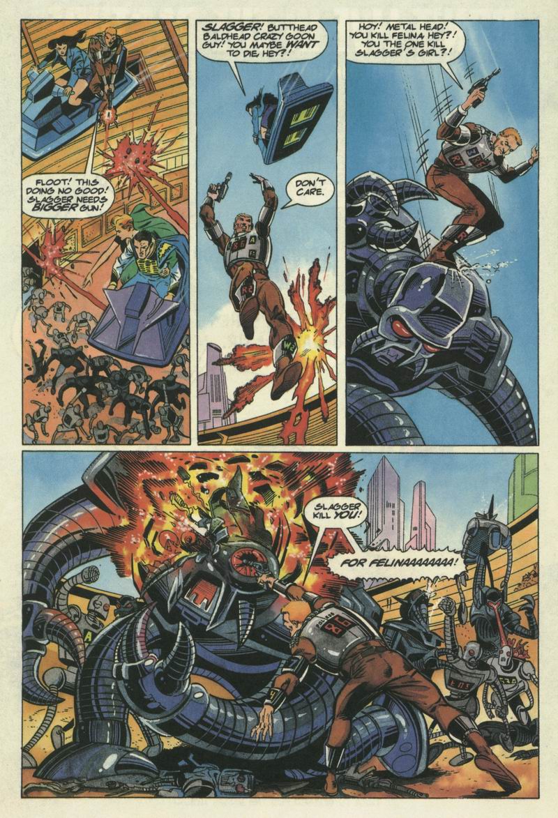 Read online Magnus Robot Fighter (1991) comic -  Issue #24 - 17