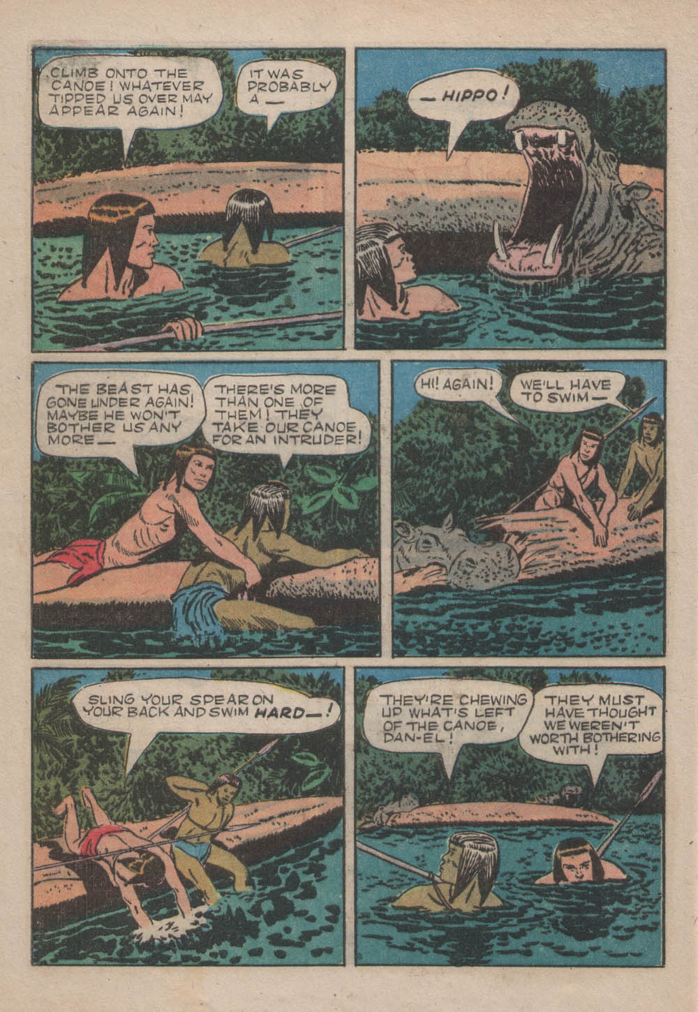 Read online Tarzan (1948) comic -  Issue #35 - 32