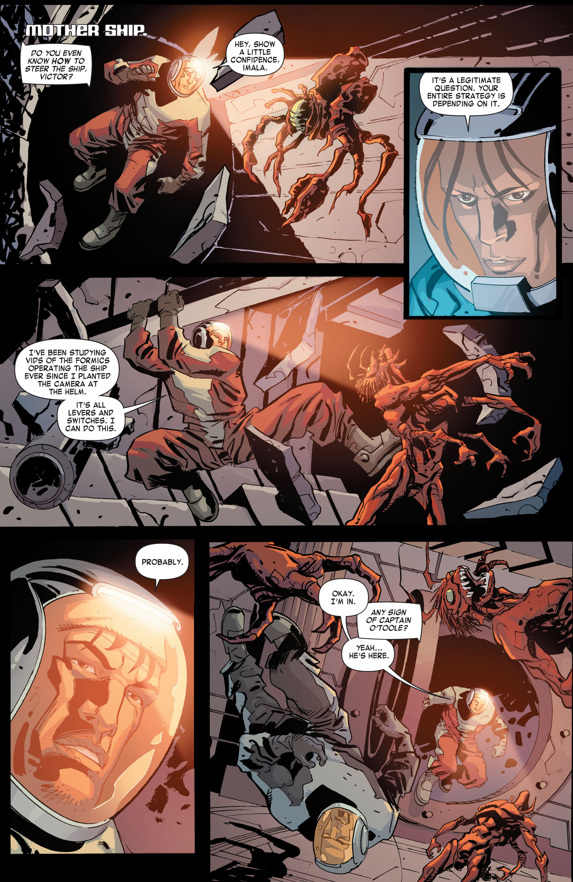 Read online Formic Wars: Silent Strike comic -  Issue #4 - 16