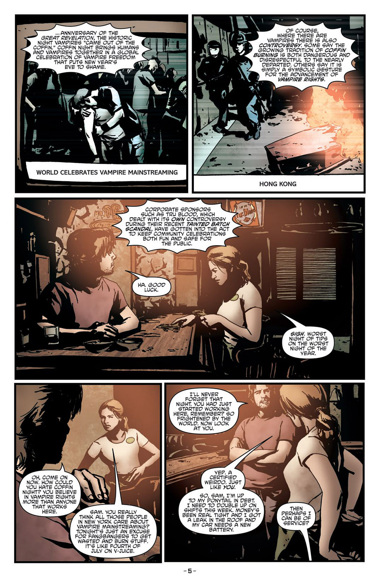 Read online True Blood (2012) comic -  Issue #1 - 9