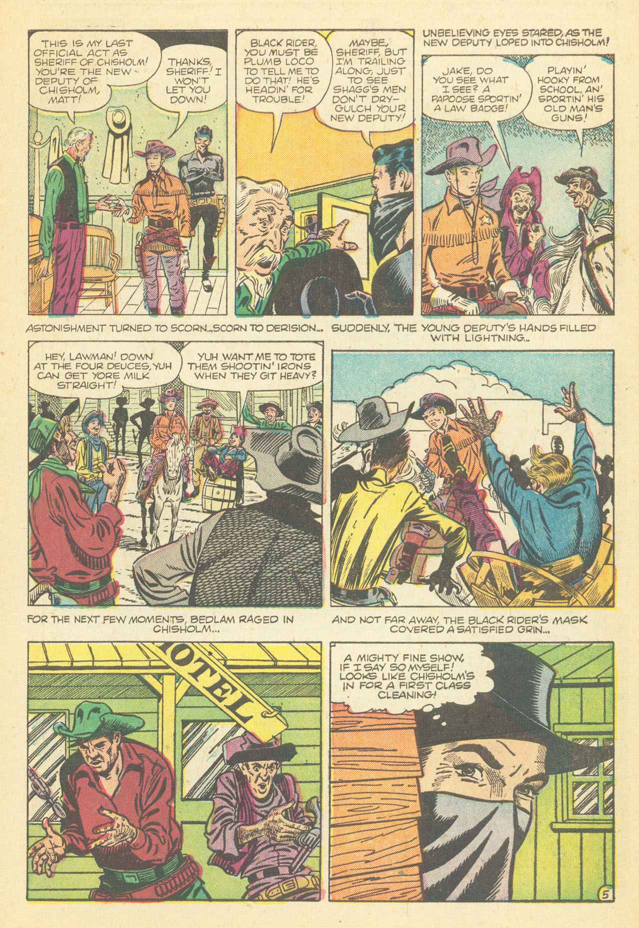 Read online Western Tales of Black Rider comic -  Issue #30 - 7
