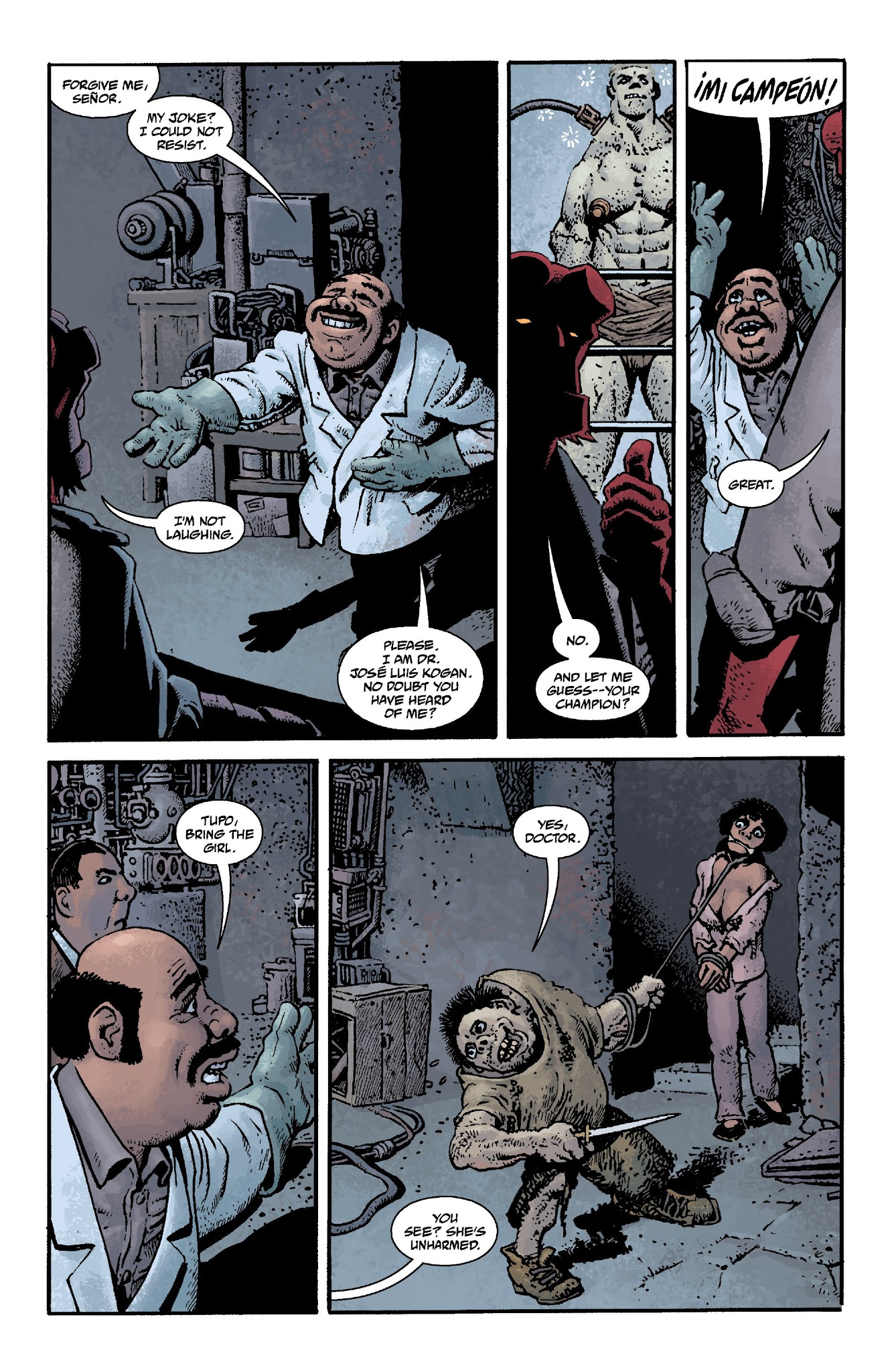 Read online Hellboy In Mexico comic -  Issue # TPB - 98