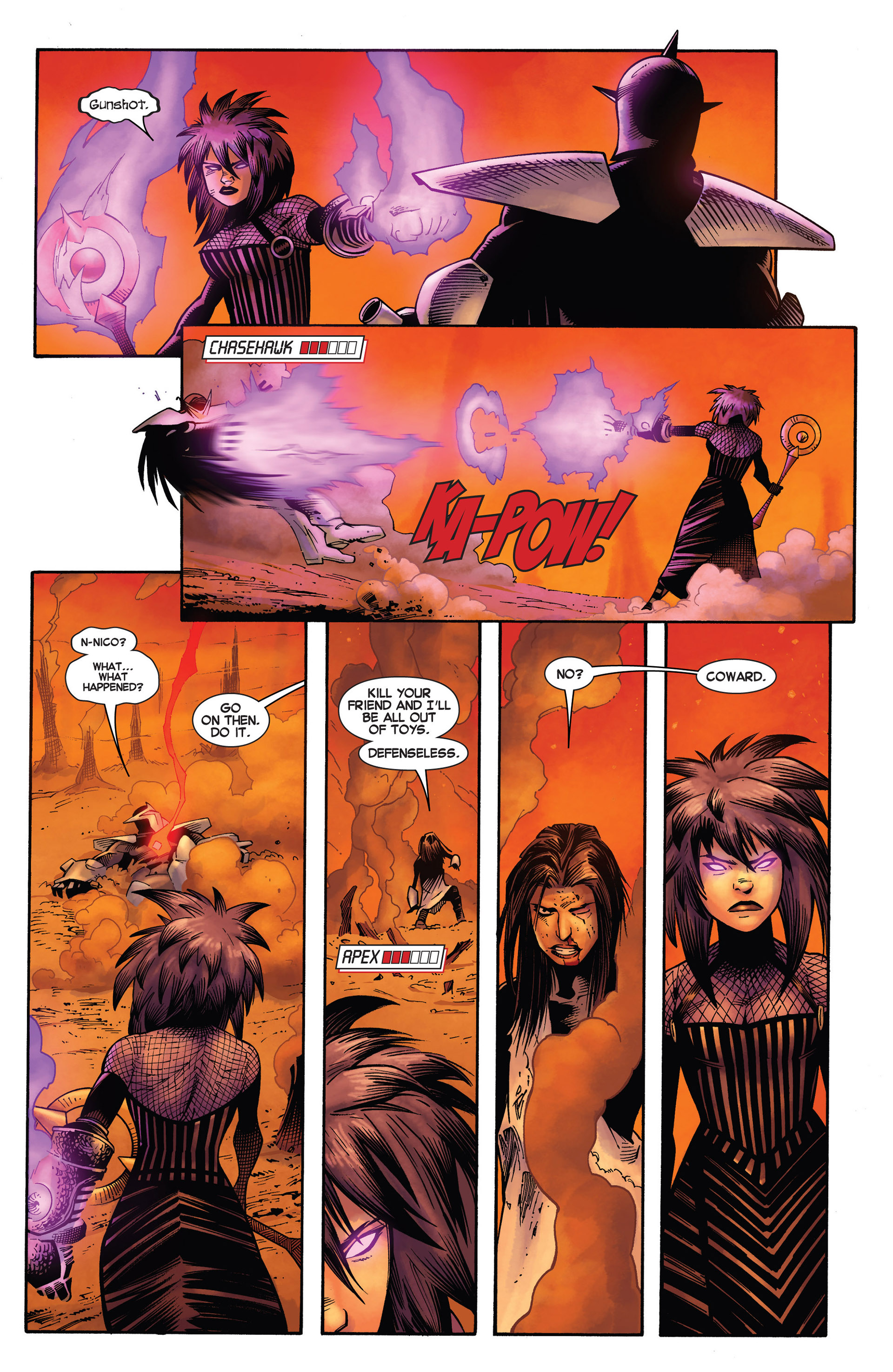 Read online Avengers Arena comic -  Issue #12 - 14