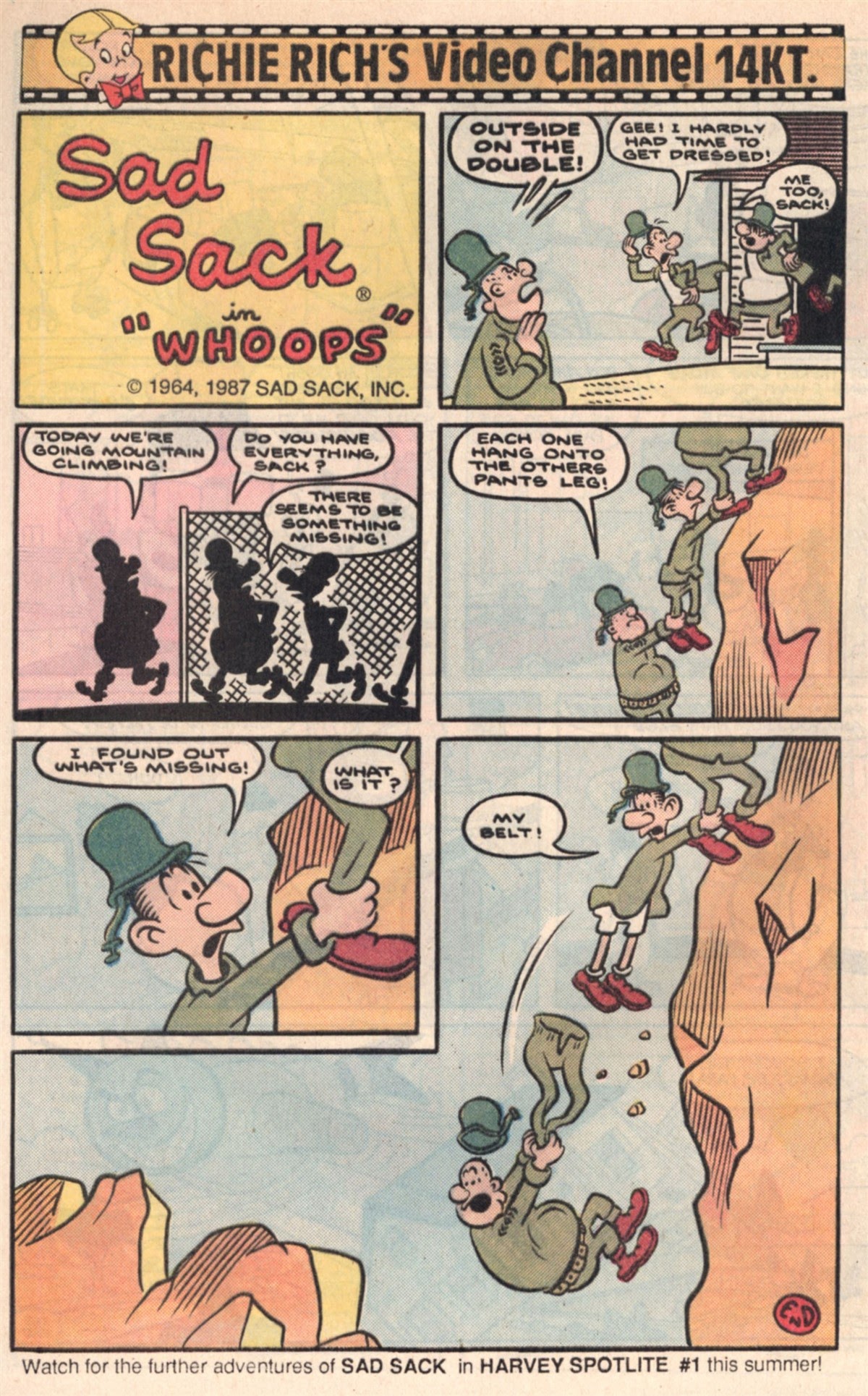 Read online Harvey Hits Comics comic -  Issue #5 - 31