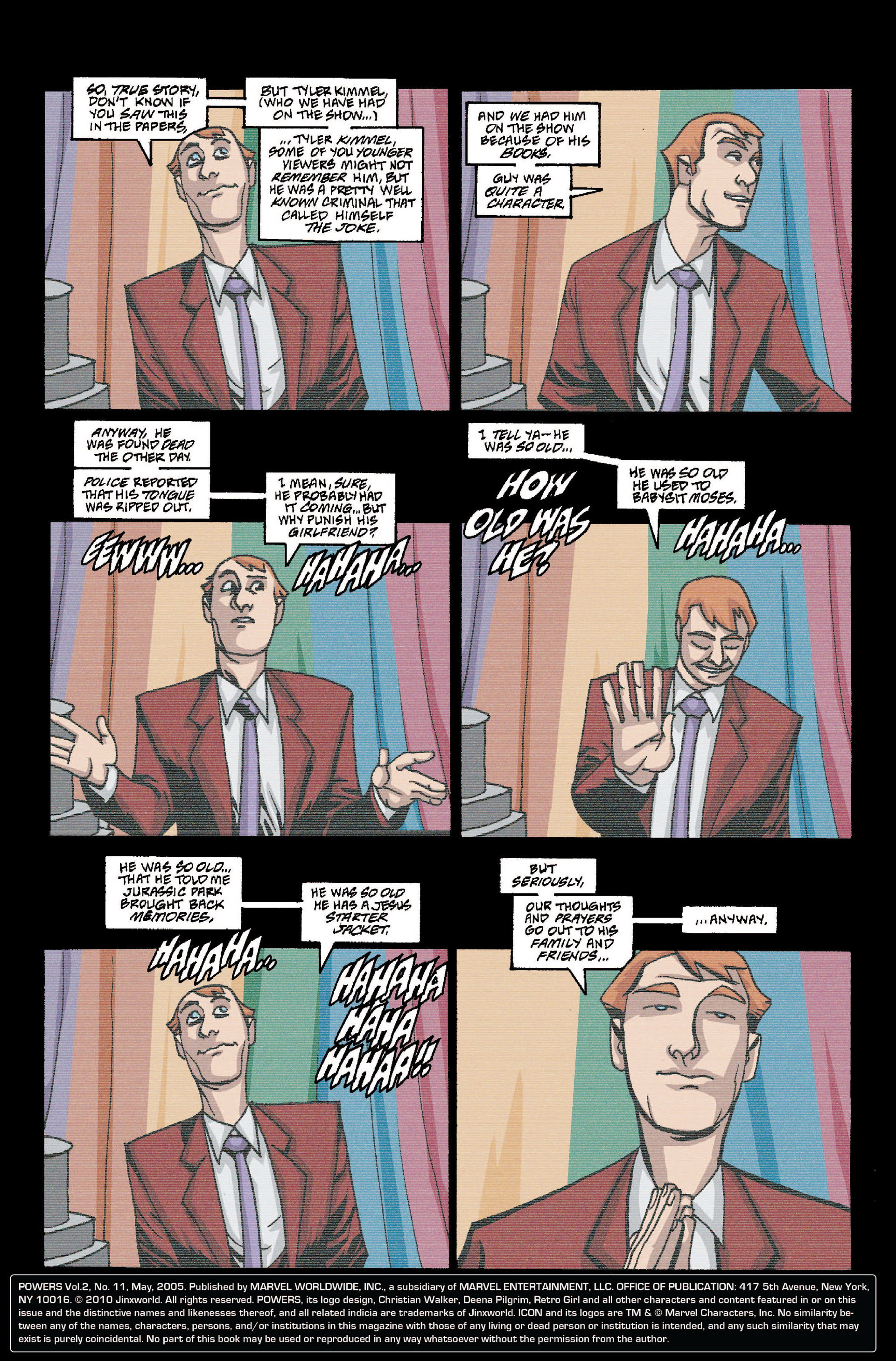 Read online Powers (2004) comic -  Issue #11 - 2