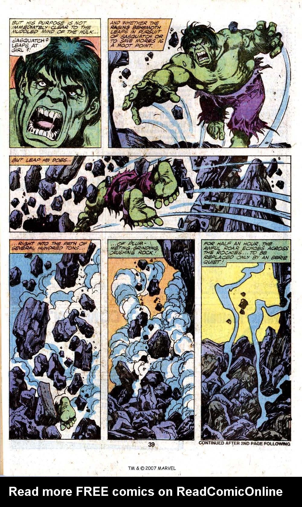 Read online The Incredible Hulk Annual comic -  Issue #8 - 41