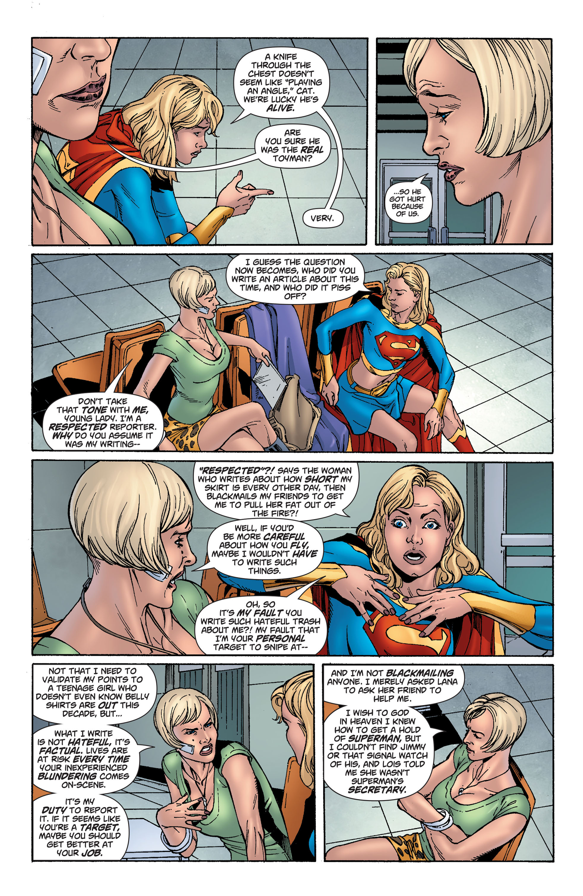 Read online Supergirl (2005) comic -  Issue #58 - 11