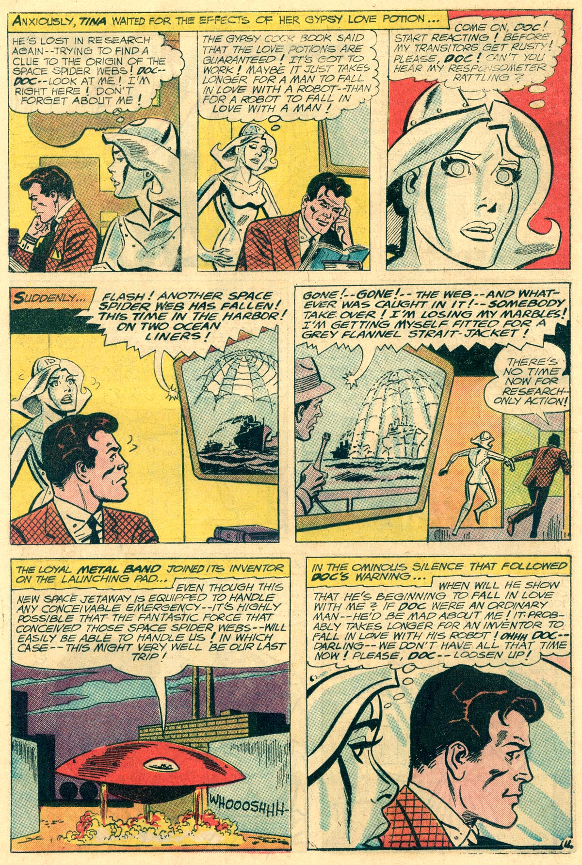 Read online Metal Men (1963) comic -  Issue #17 - 16