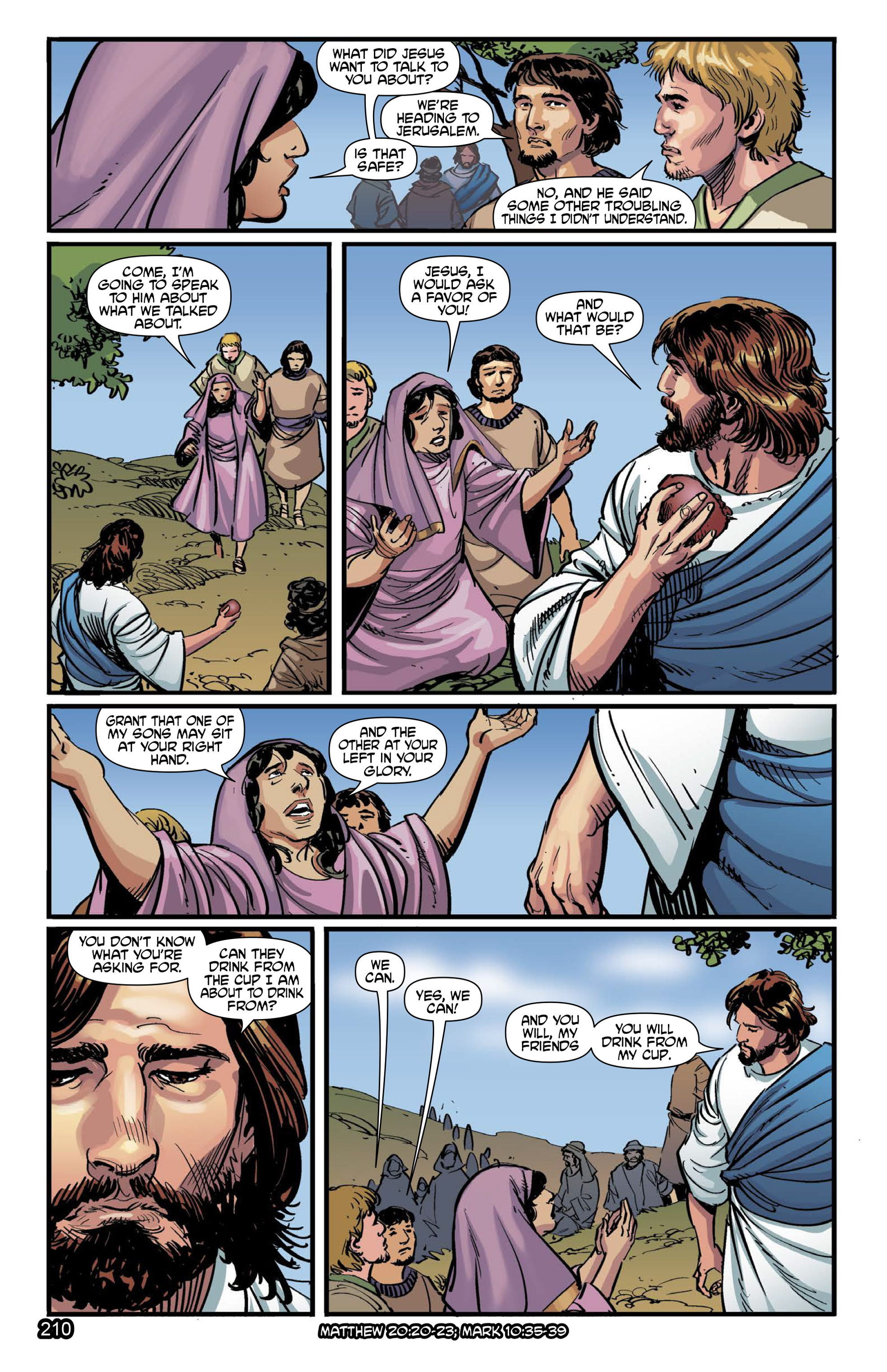 Read online The Kingstone Bible comic -  Issue #9 - 214