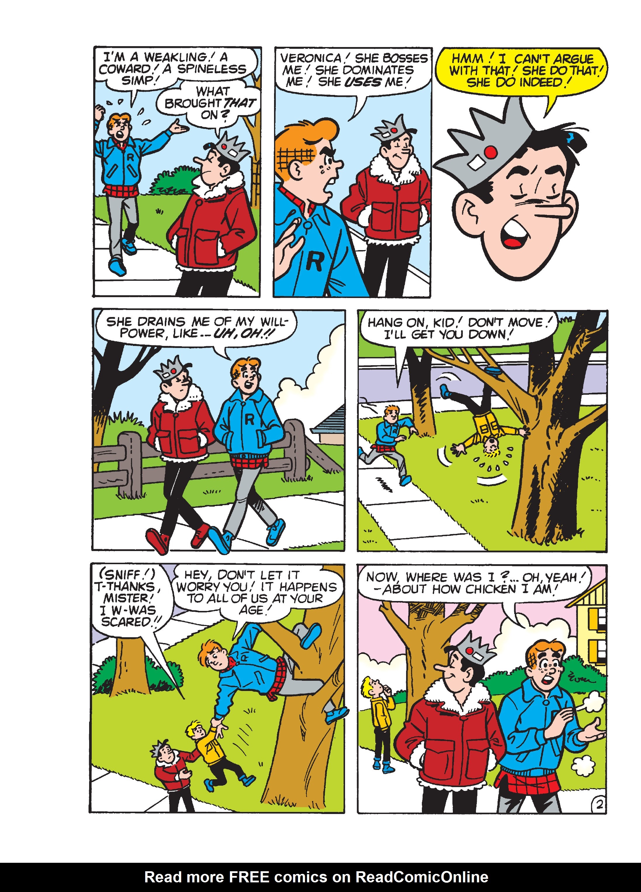 Read online Archie's Double Digest Magazine comic -  Issue #276 - 212